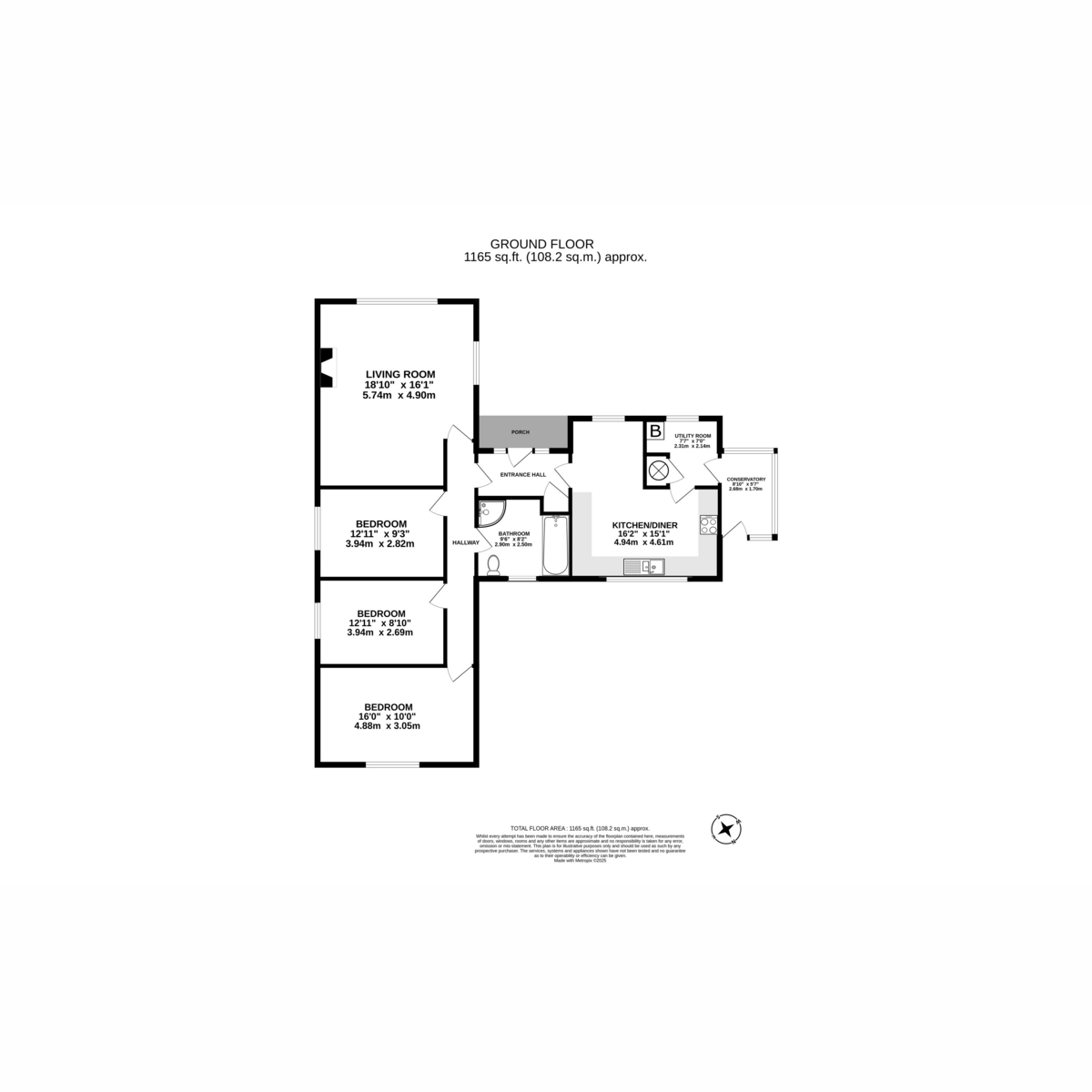 Woodland Mushrooms, Greatmans Way, King's Lynn floorplan
