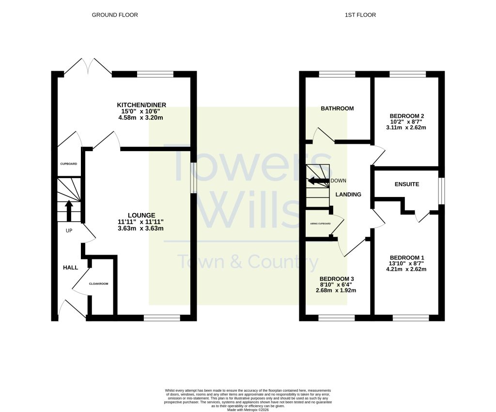 9, Burrow Hill View, Martock floorplan