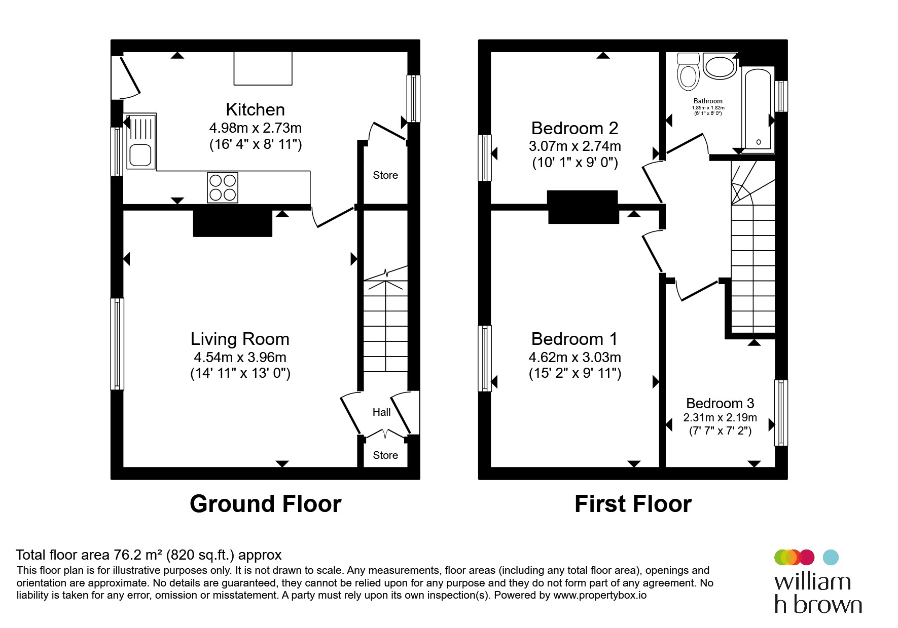 46, Greenthorpe Hill, LEEDS floorplan