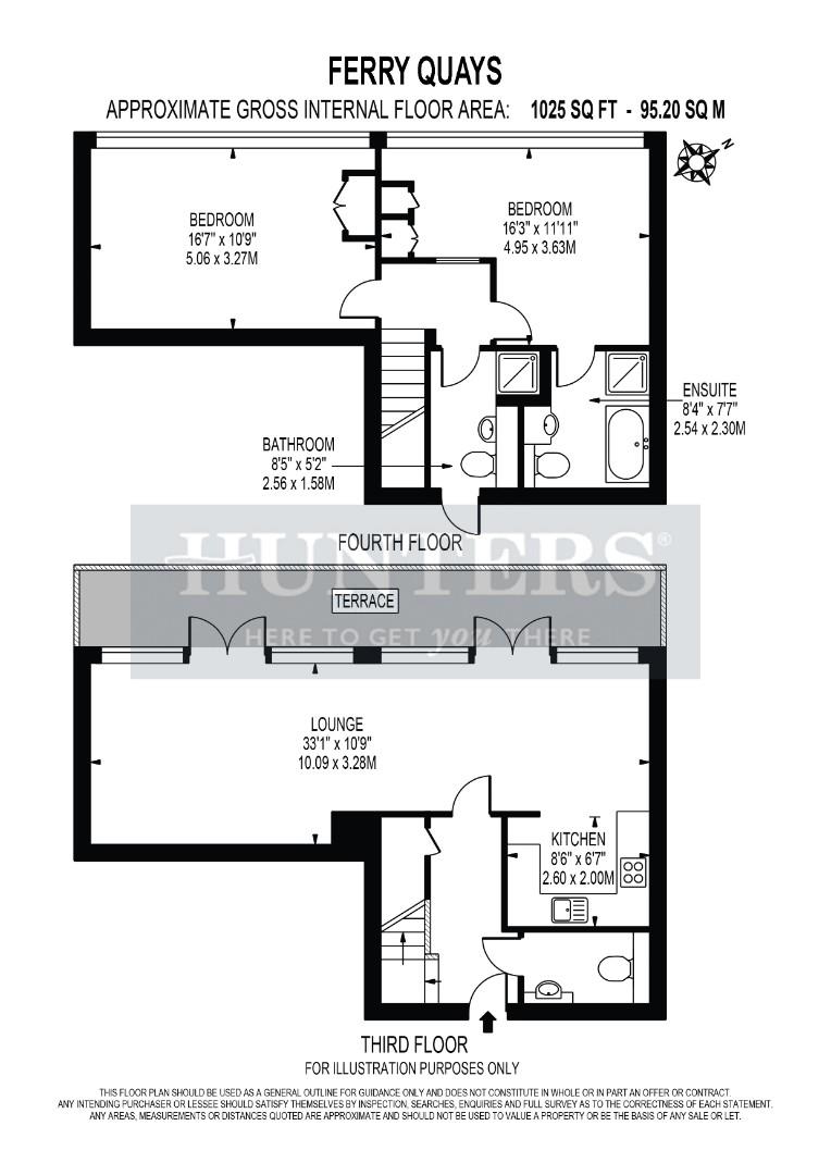 Flat 28, Ferry Quays, Ferry Lane floorplan