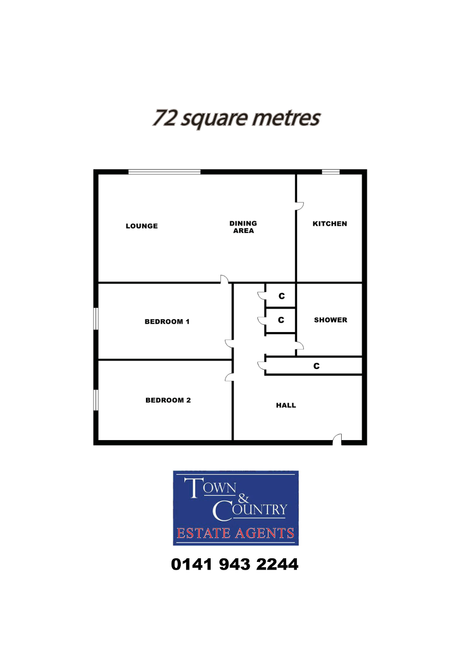 2 Bedrooms Flat for sale in Forres Street, Summerston, Glasgow G23