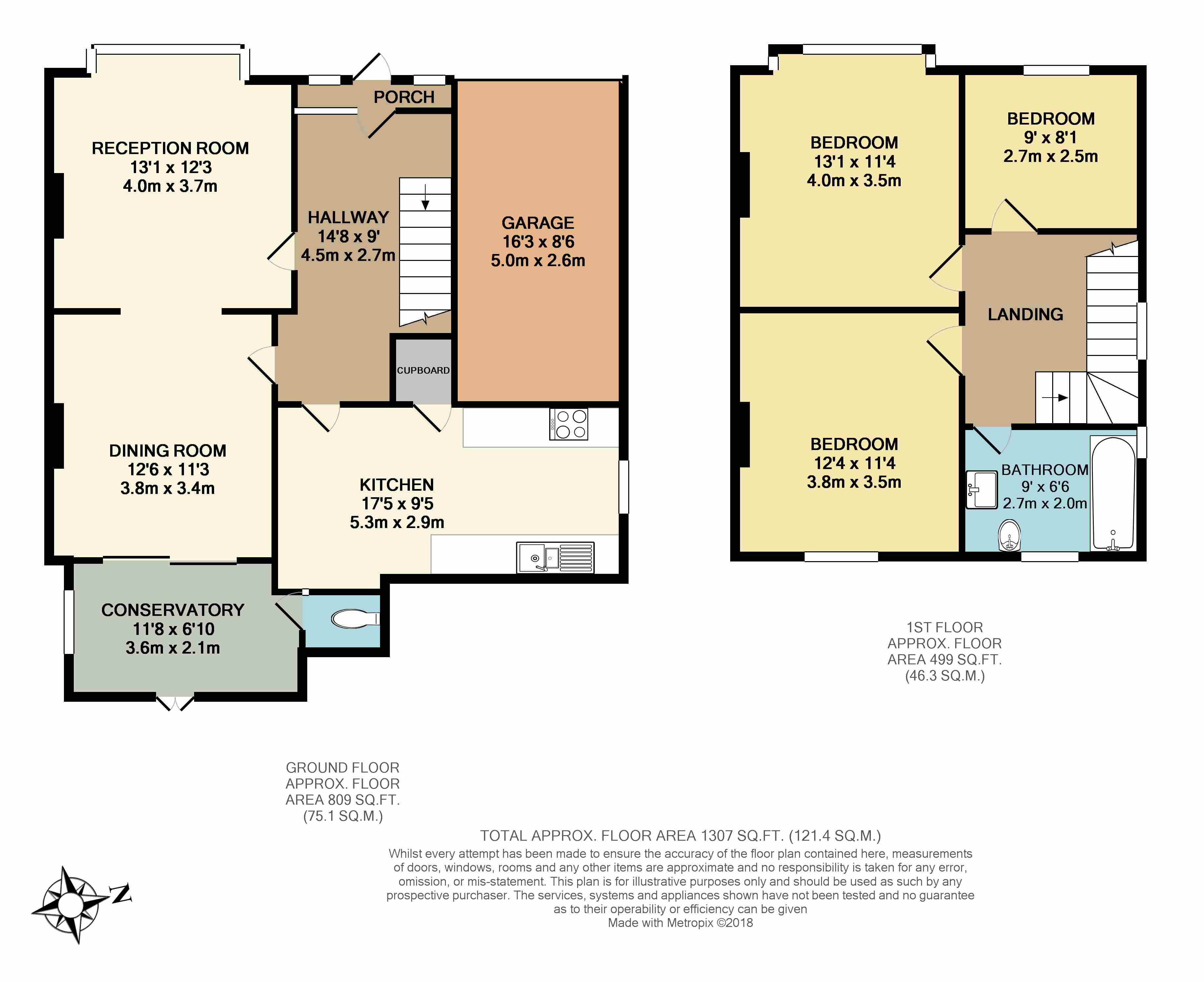 3 Bedrooms Semi-detached house for sale in Bagshot Road, Knaphill, Woking GU21