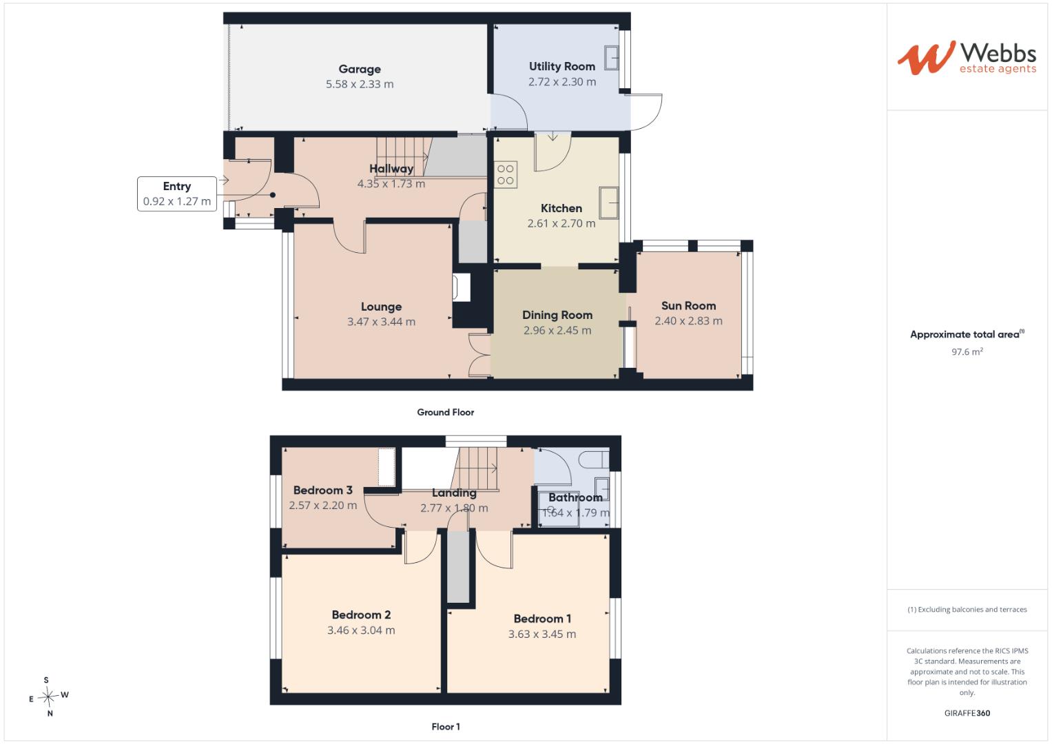 12, Manor Drive, Wolverhampton floorplan