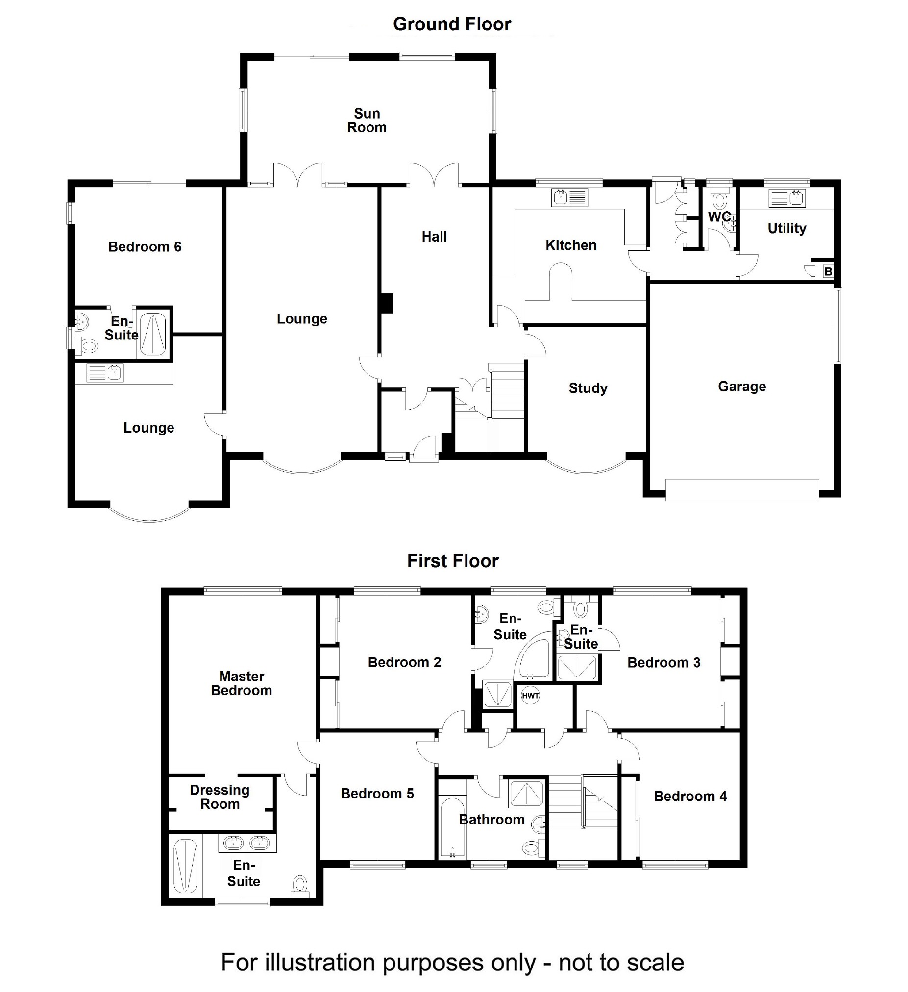 6 Bedrooms Detached house for sale in Vyse Road, Boughton, Northampton NN2