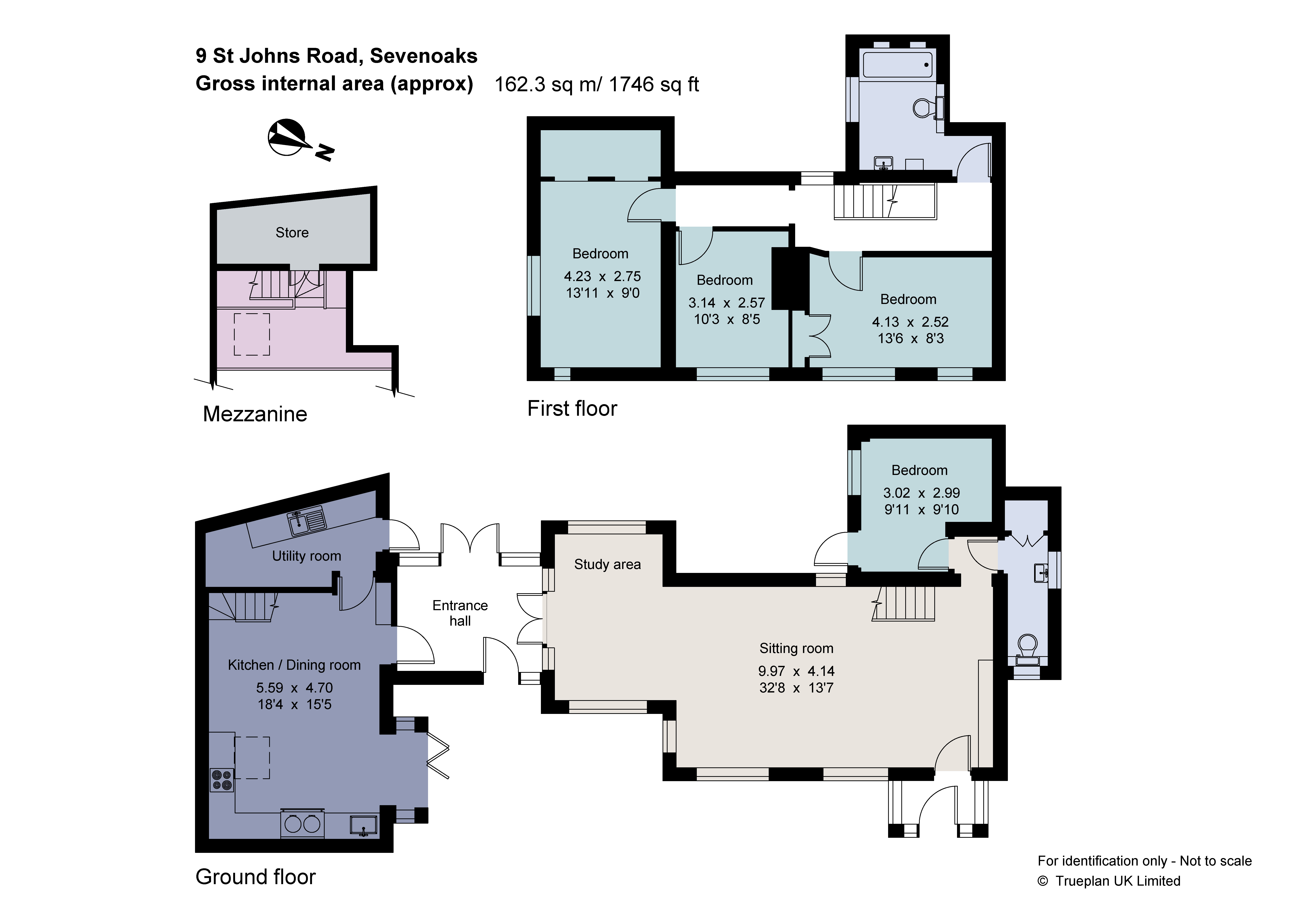 Pembroke Cottage, 9, St. Johns Road, Kent floorplan