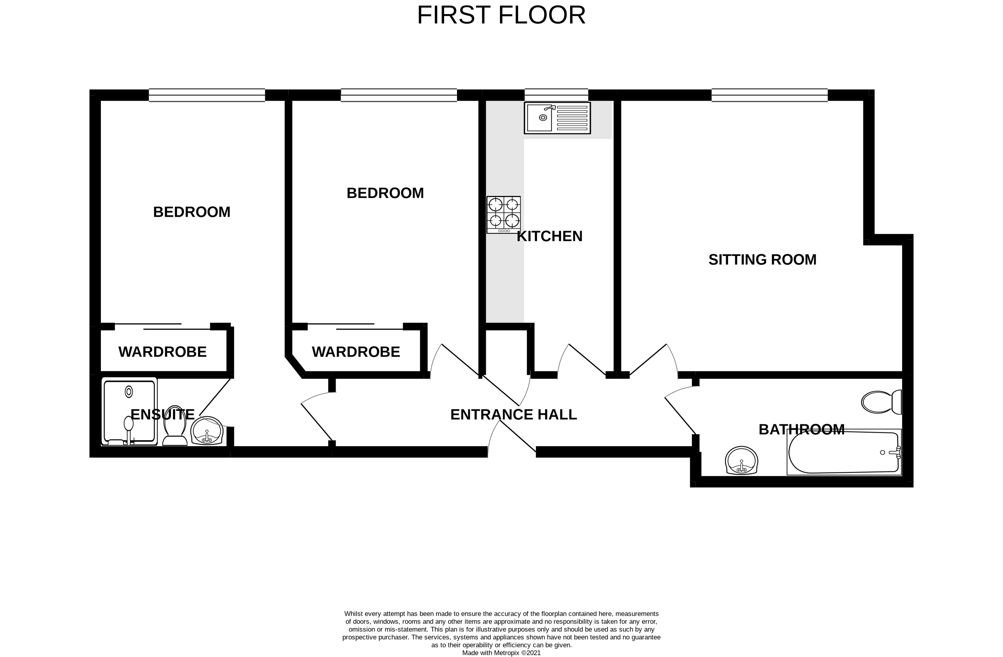 6, Grasmere, Camberley floorplan