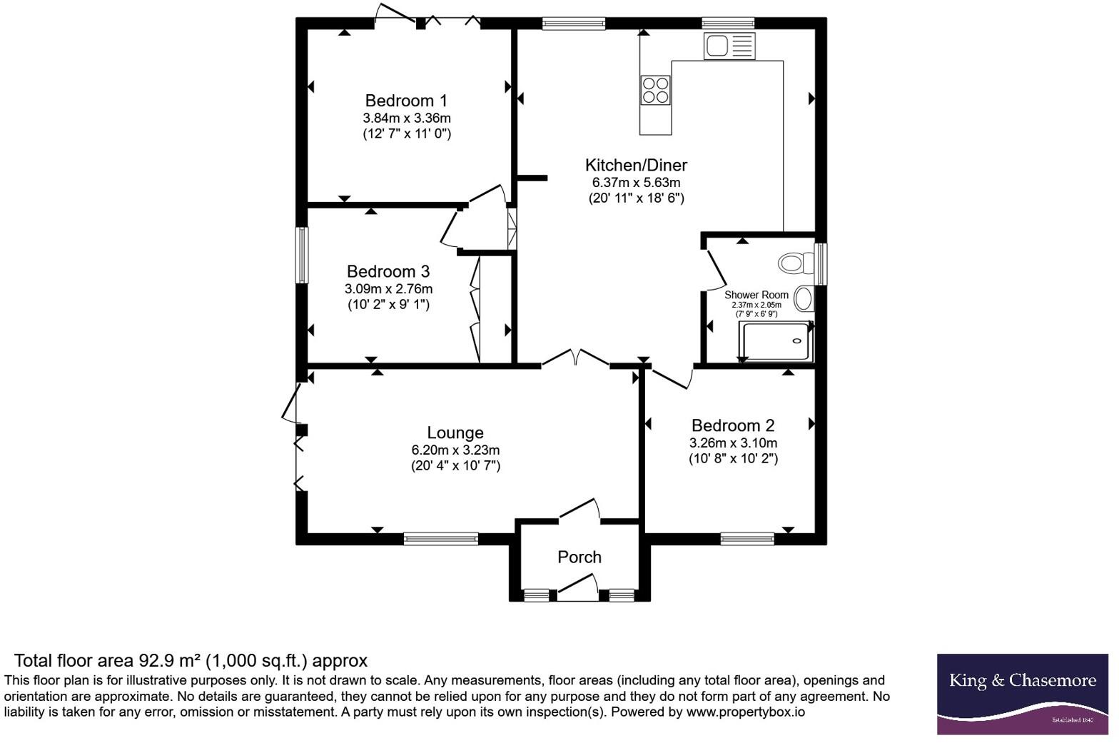 1, Brighton floorplan