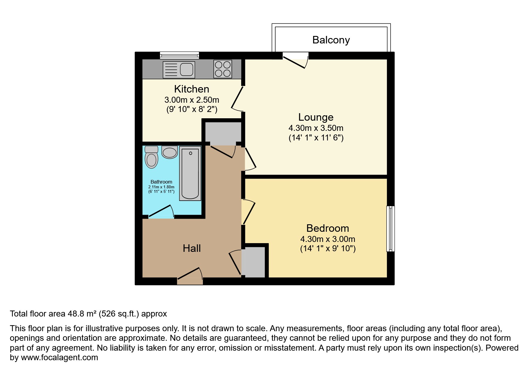 49 St. Cecilias, Okement Drive, Wolverhampton floorplan