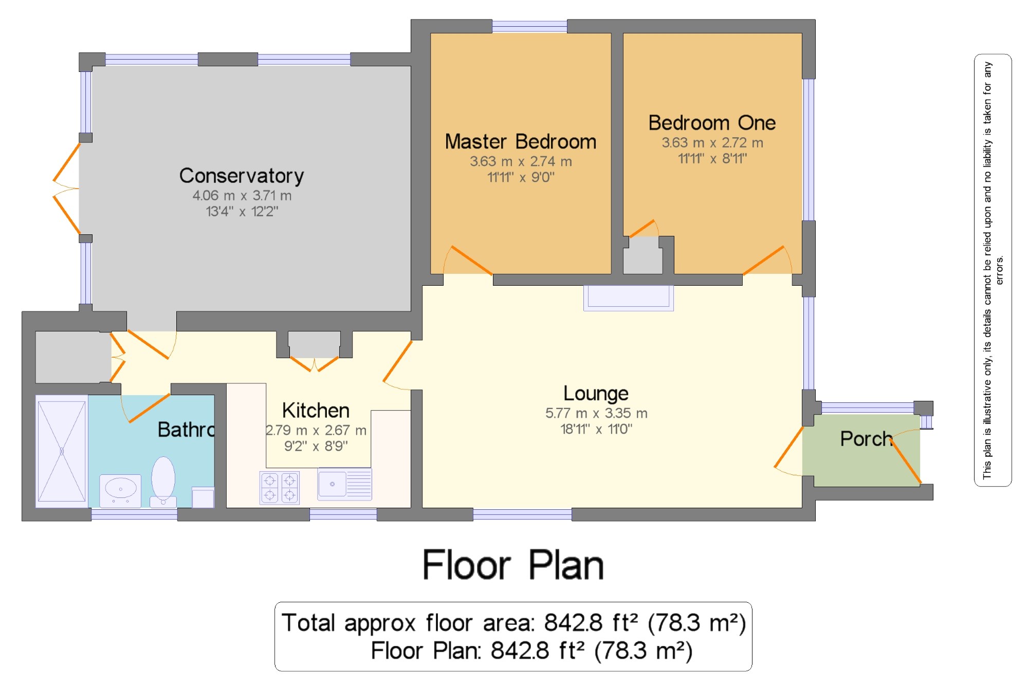 2 Bedrooms Bungalow for sale in Back Lane, Great Eccleston, Preston PR3