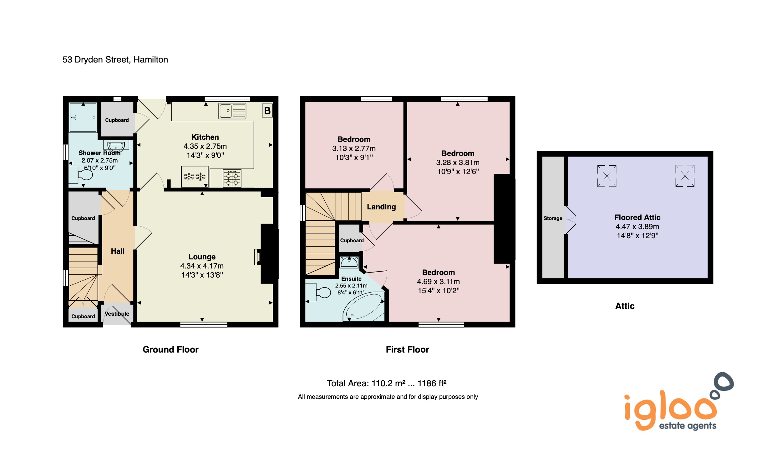 53, Dryden Street, Hamilton floorplan