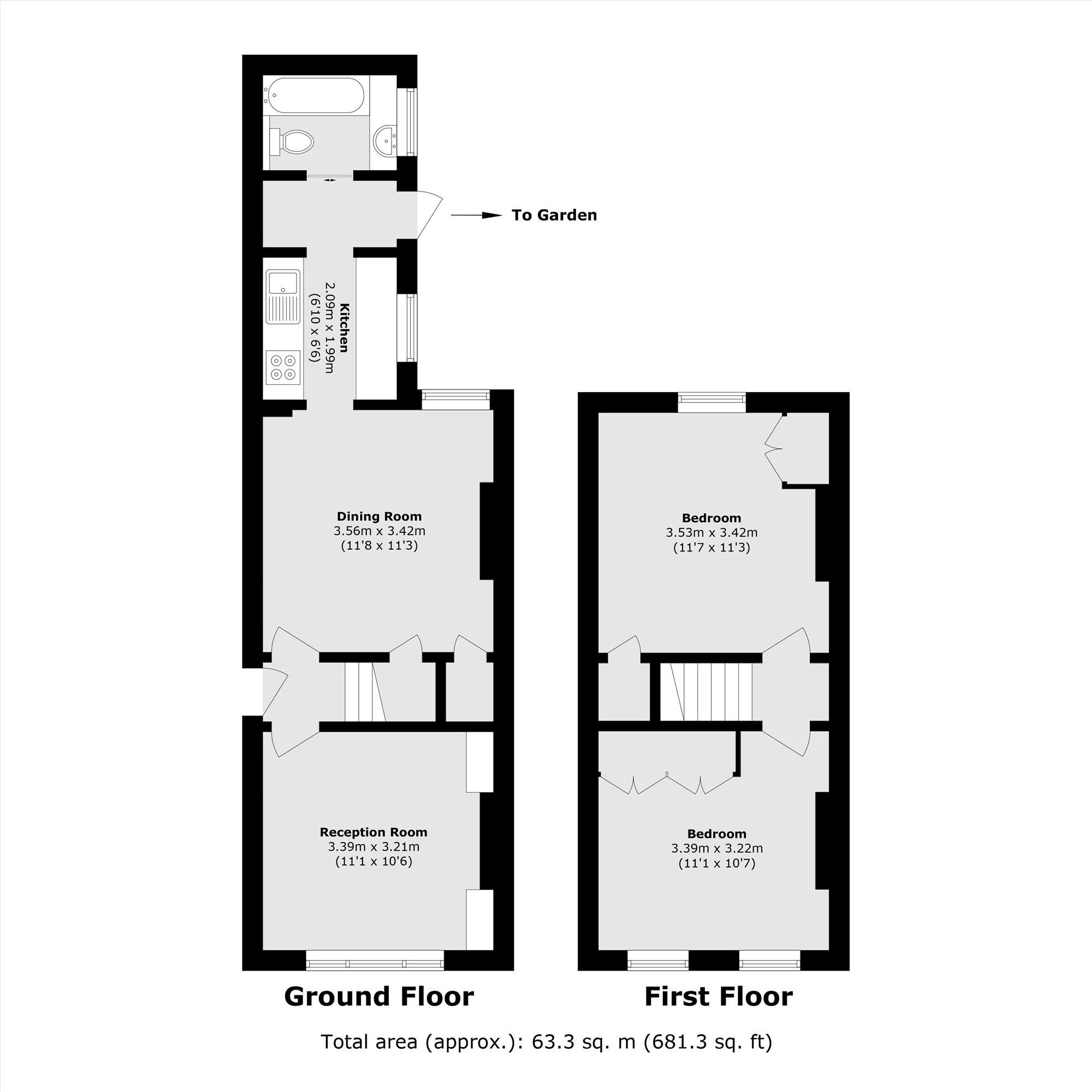 12, Norcutt Road, Twickenham floorplan