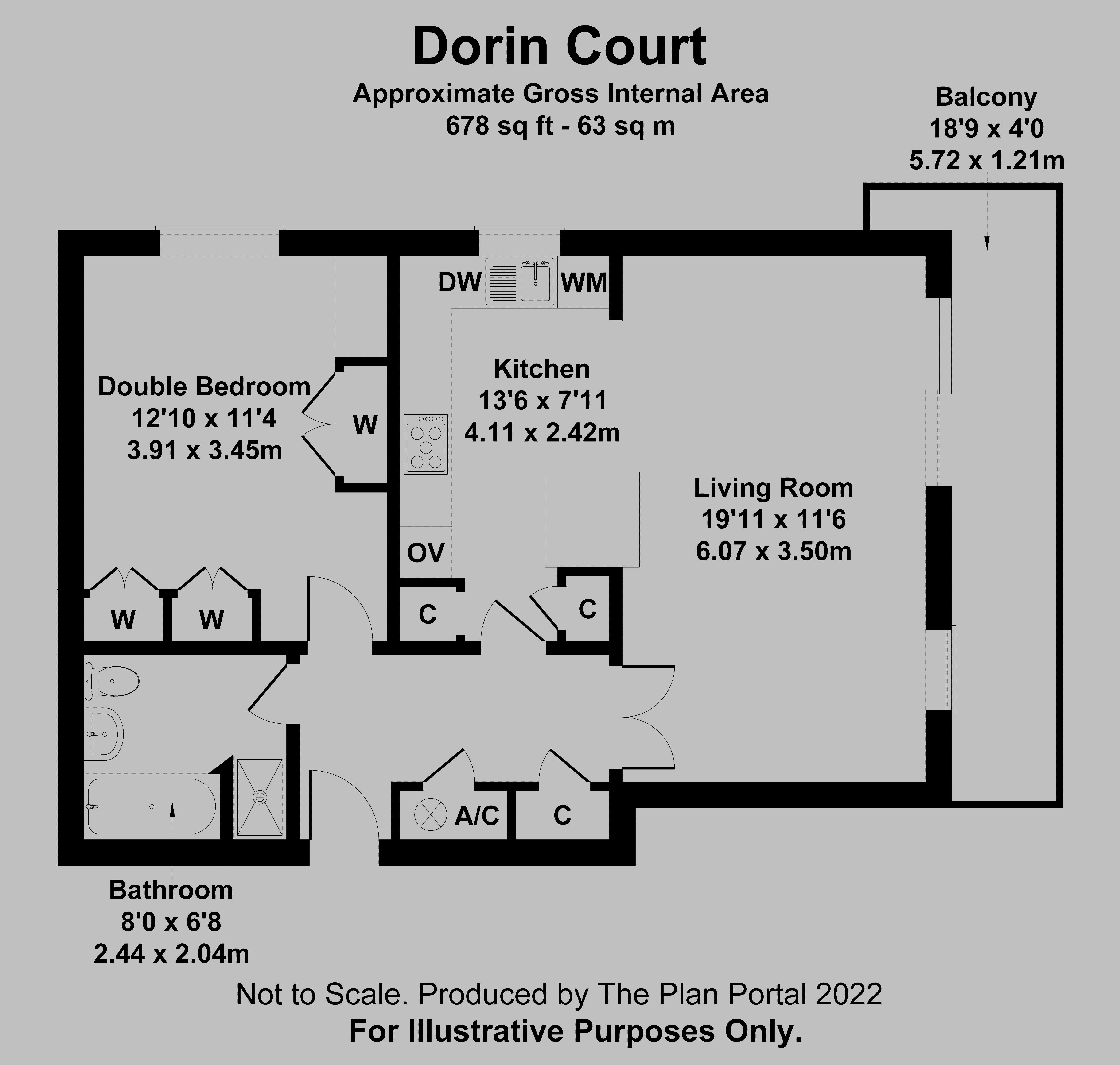 Dorin Court, Landscape Road, Warlingham CR6, 1 bedroom flat for sale