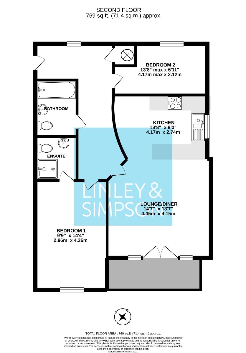 9, 103, Gate House, York floorplan