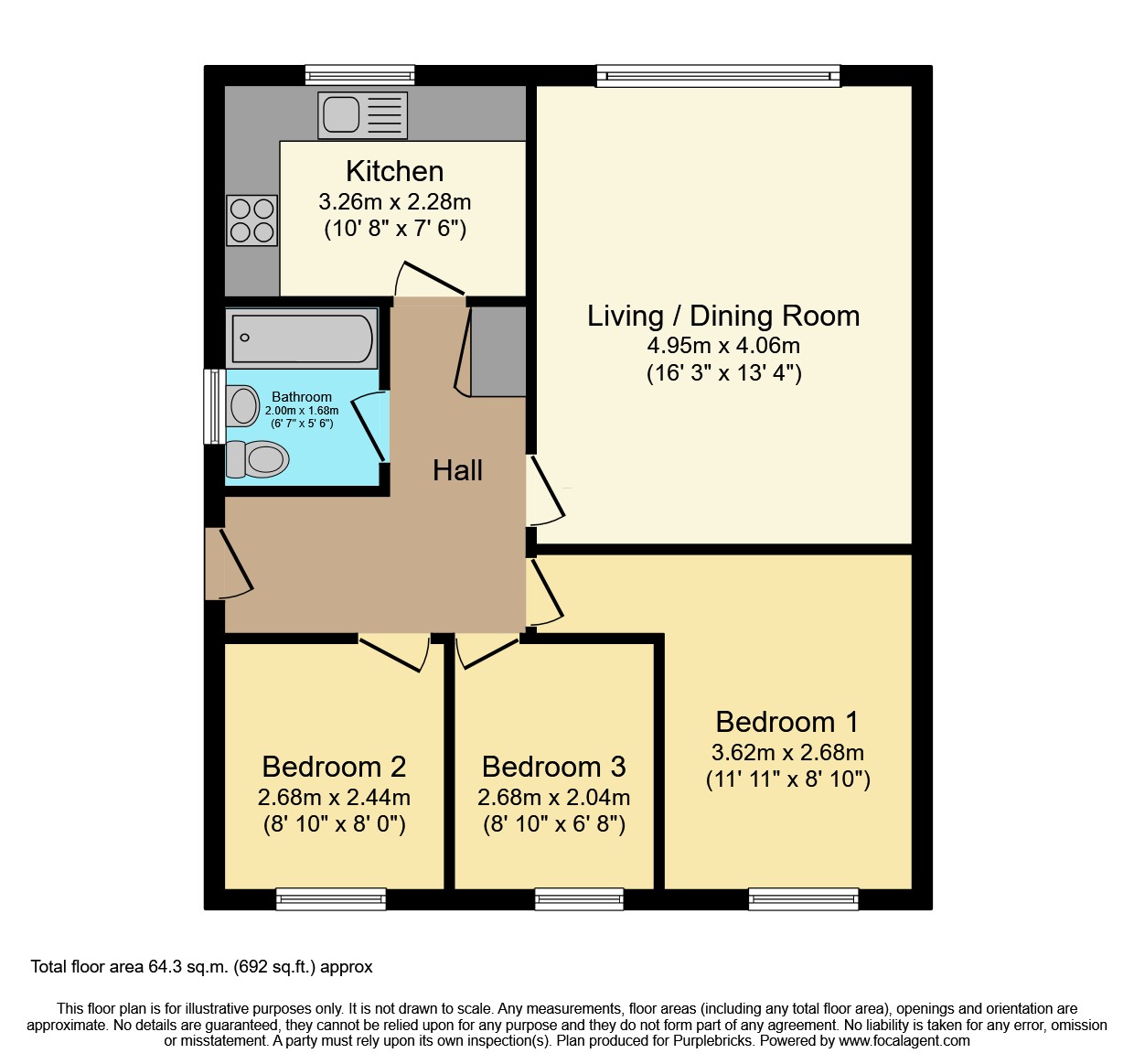18 Rivehall Avenue, Rivehall Avenue, Welton, Lincoln floorplan