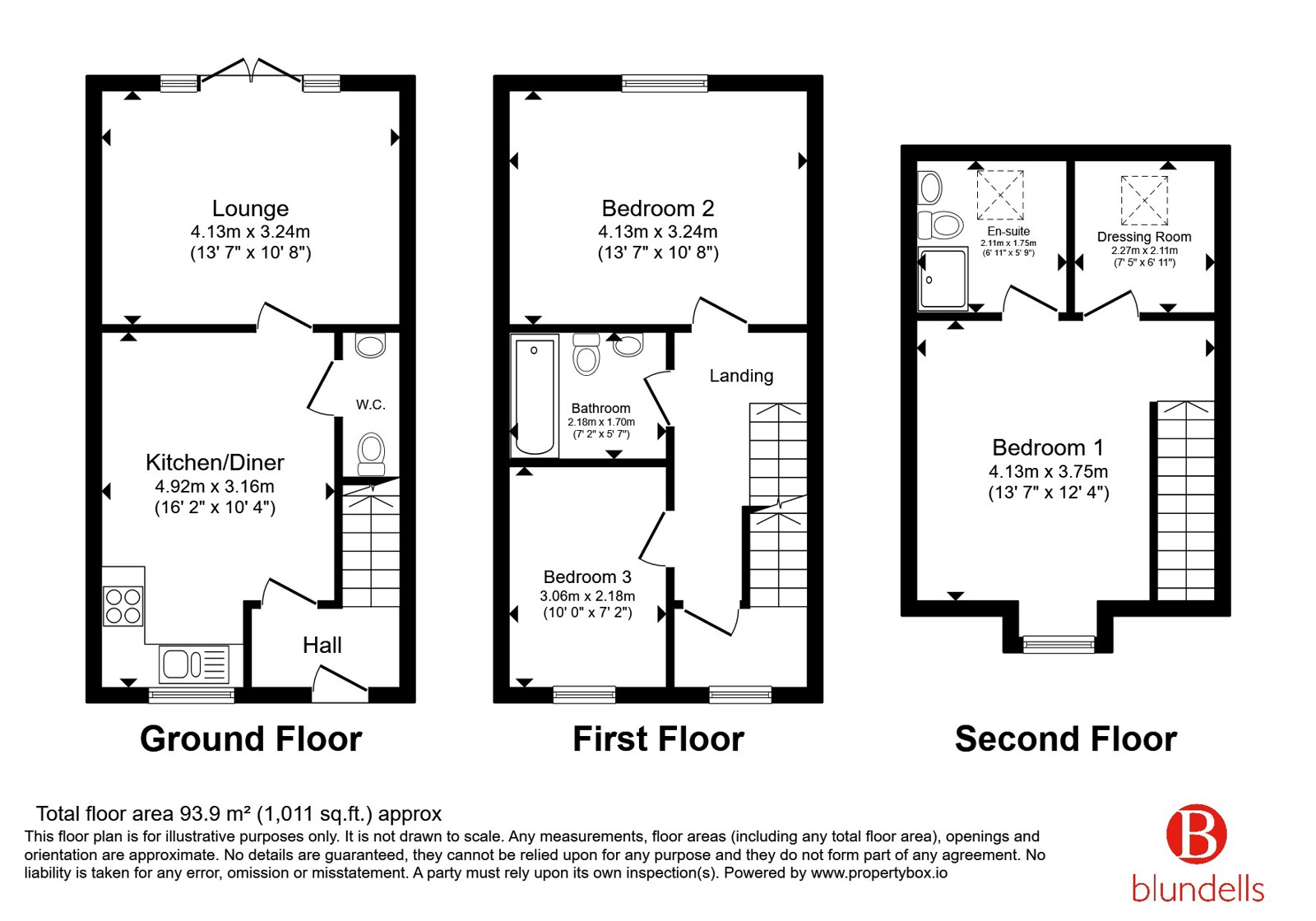 36, Thorpe Gardens, South Yorkshire floorplan