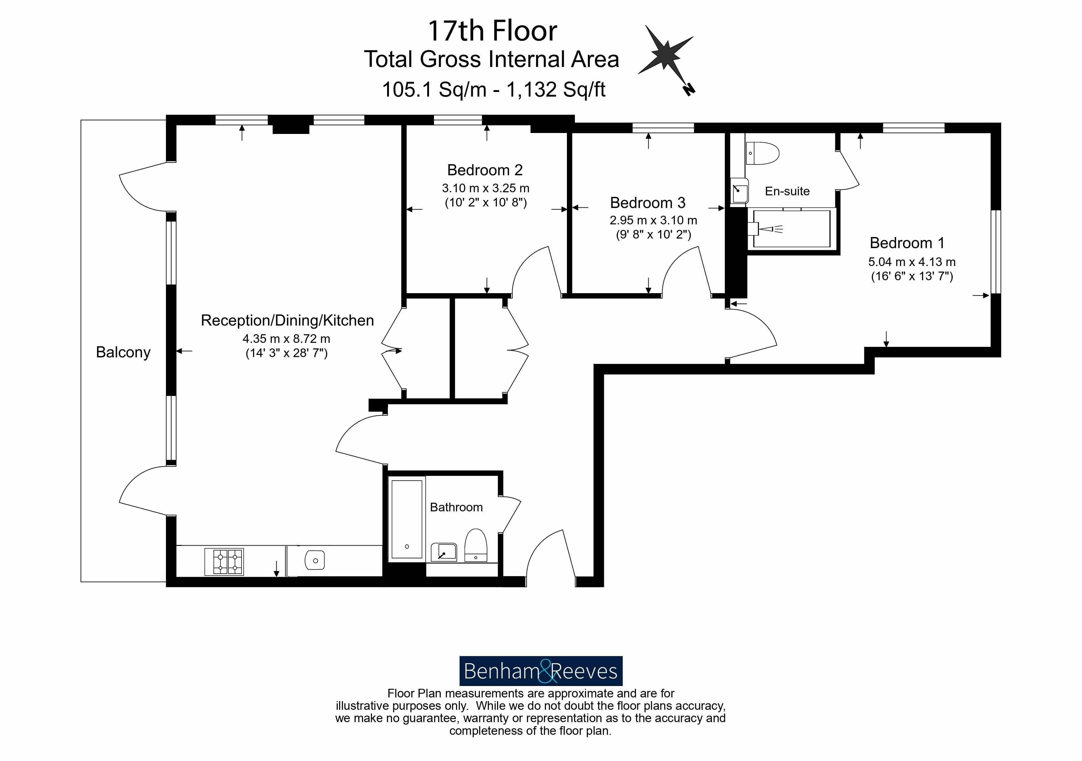 87 Ashwell House,, Healum Avenue, Southall floorplan