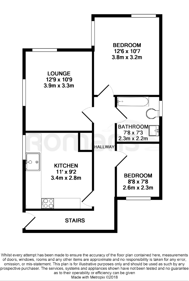2 Bedrooms Maisonette for sale in Hinton Road, Burnham, Slough SL1