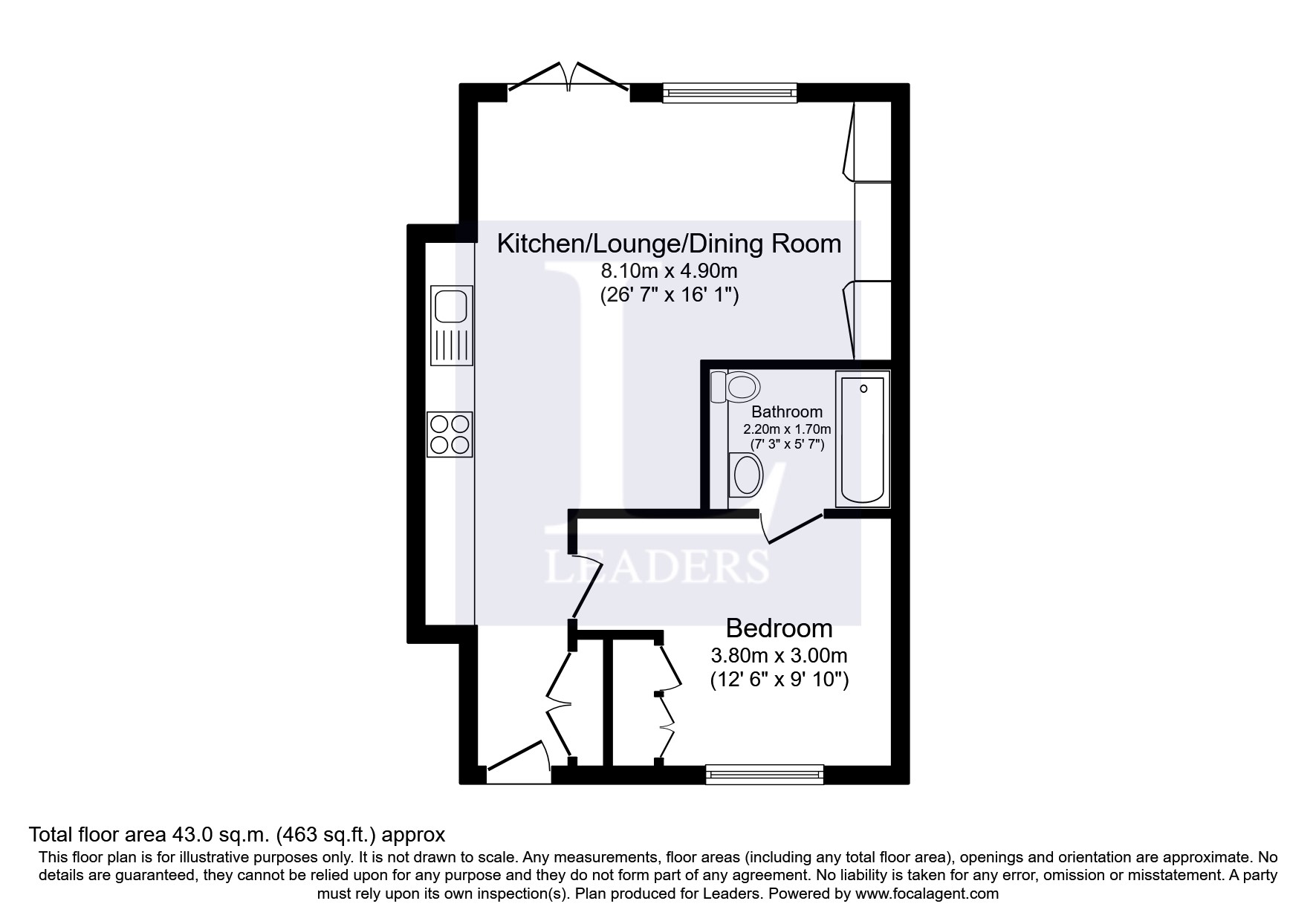 36, Wyatts Close, Godalming floorplan