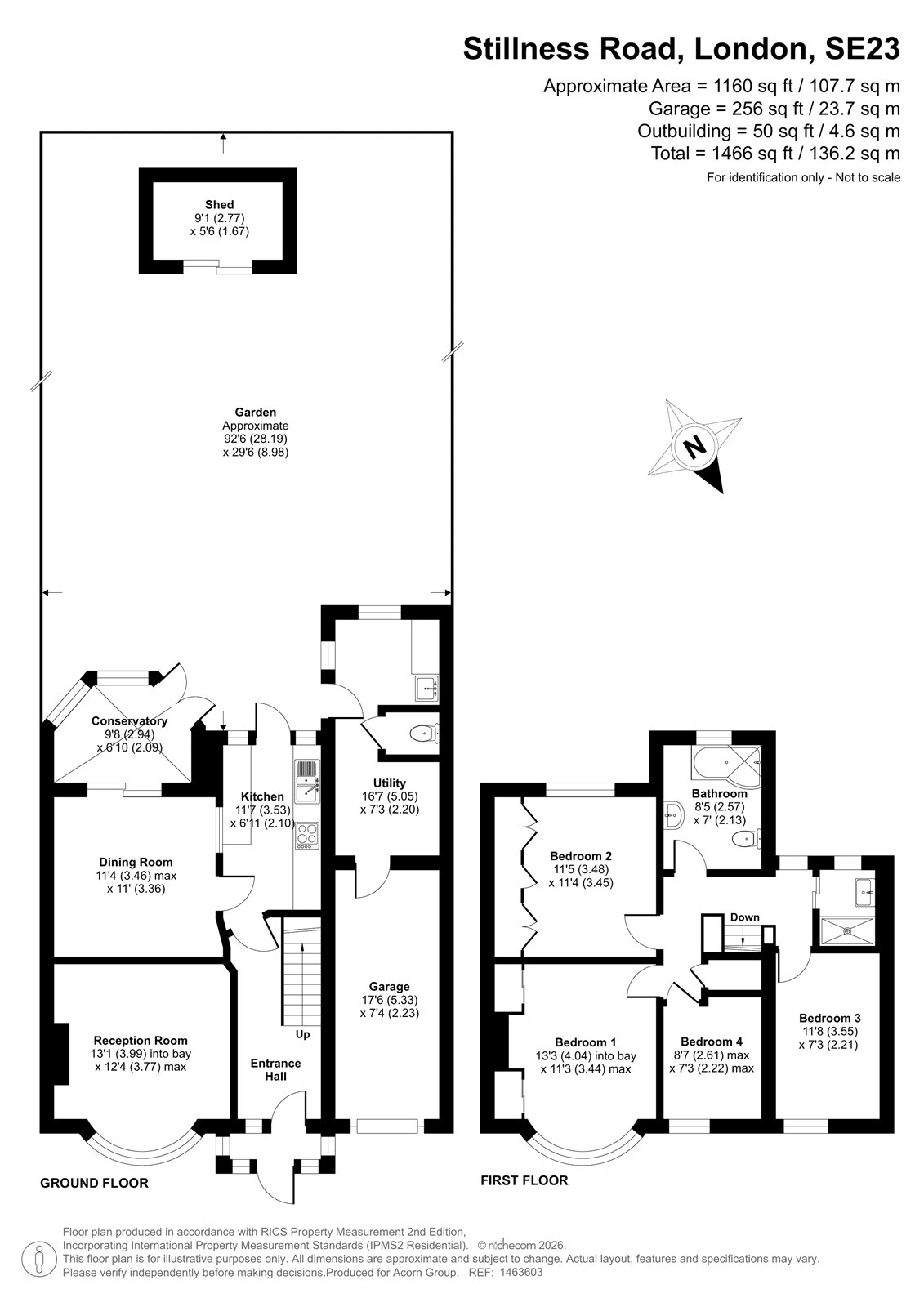 119, Stillness Road, London floorplan