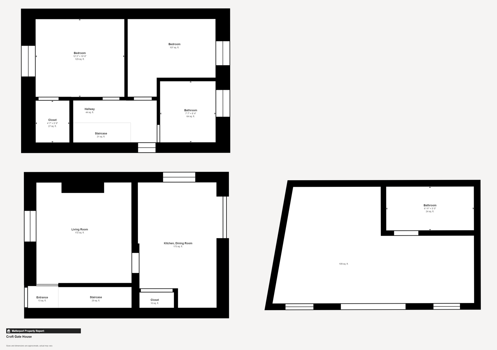 Croft Gate House, Castle Hill, Haltwhistle floorplan