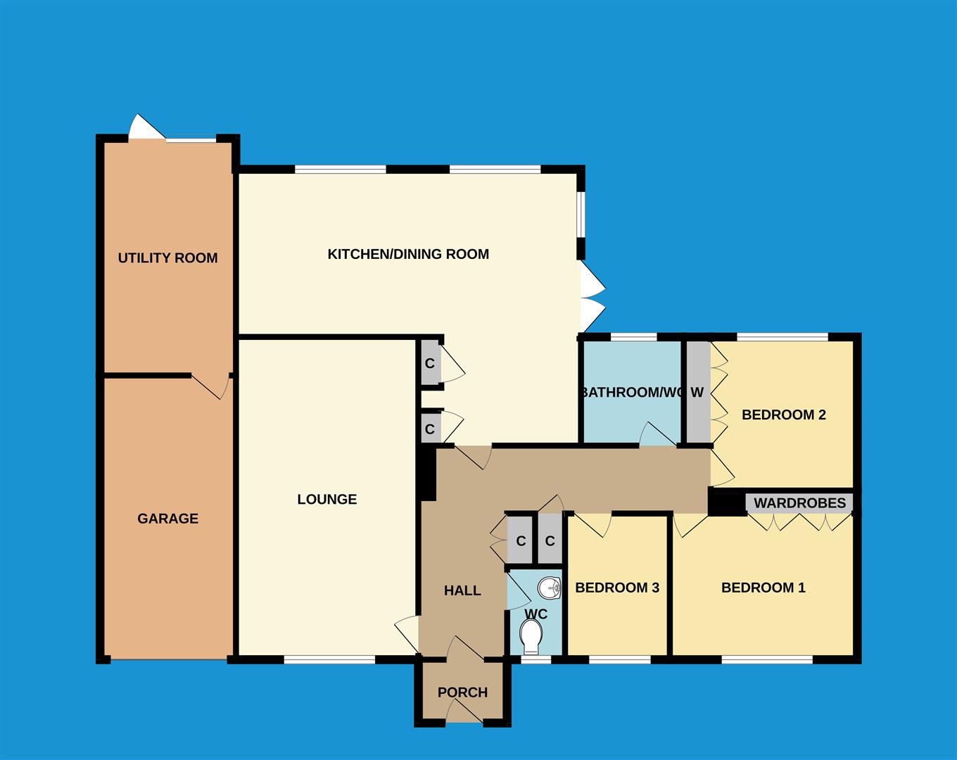 9, Menheniot Crescent, Launceston floorplan