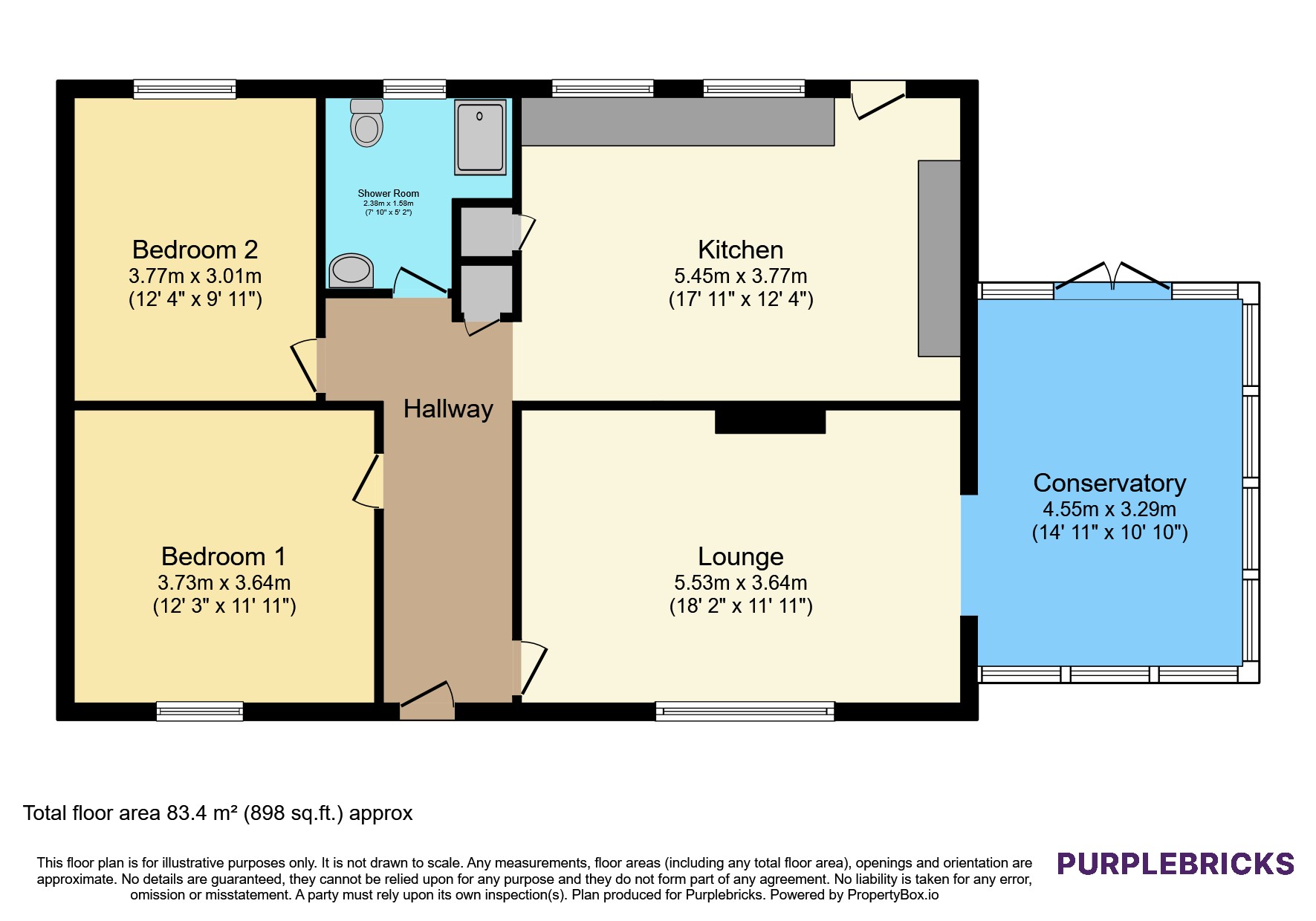 23, Plantation Drive, Ellesmere Port floorplan