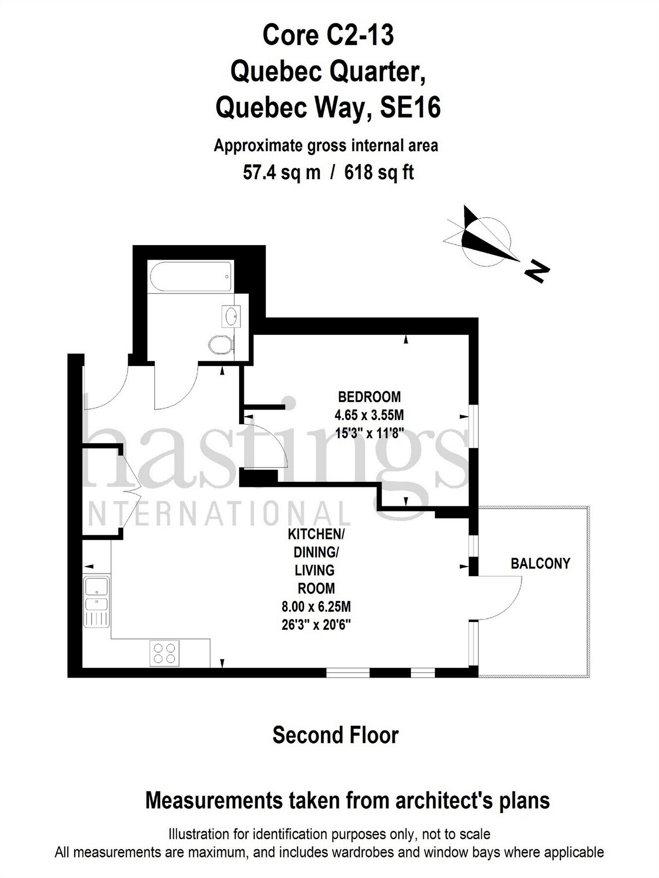 1 Bedrooms Flat for sale in Sitka House, 20 Quebec Way, Canada Water SE16