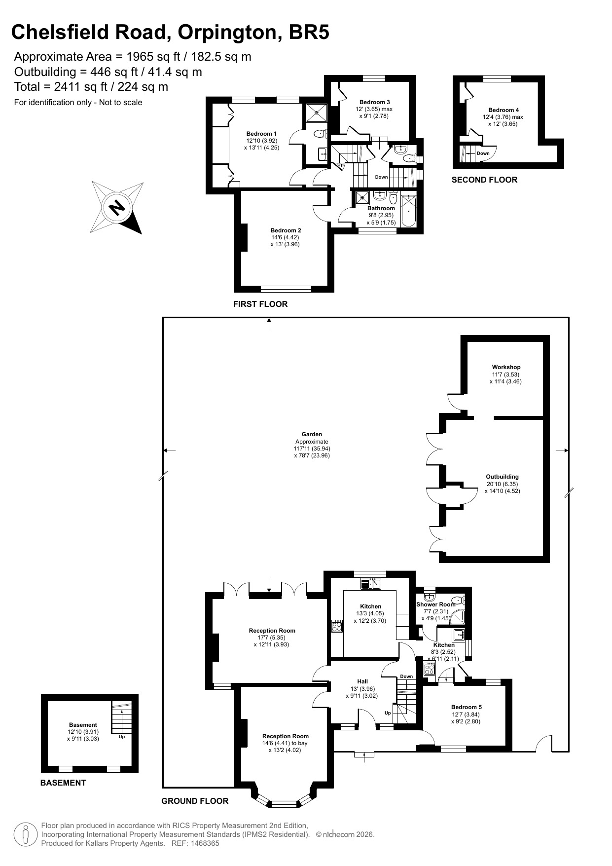 10 Chelsfield Road, Orpington, BR5 4DN floorplan
