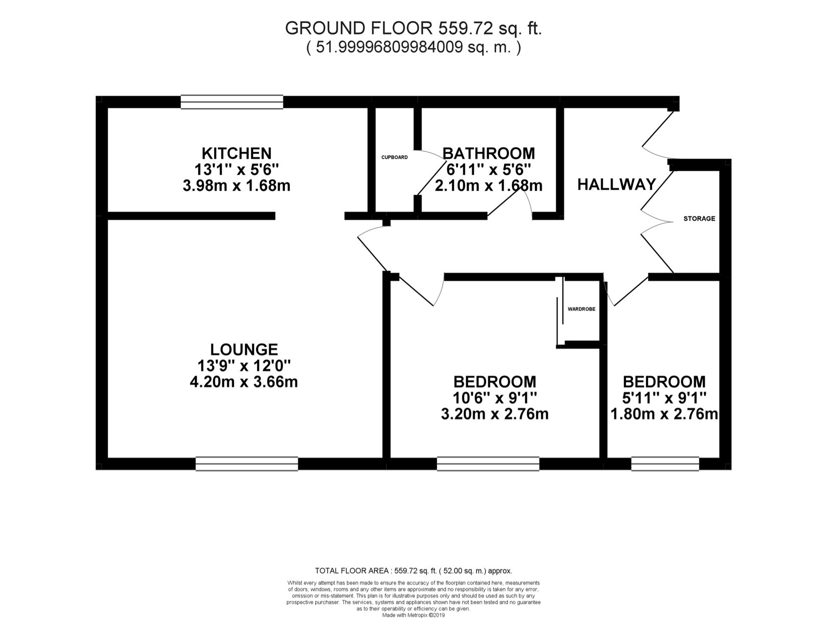 2 Bedrooms Flat for sale in Burnham Gardens, Croydon CR0