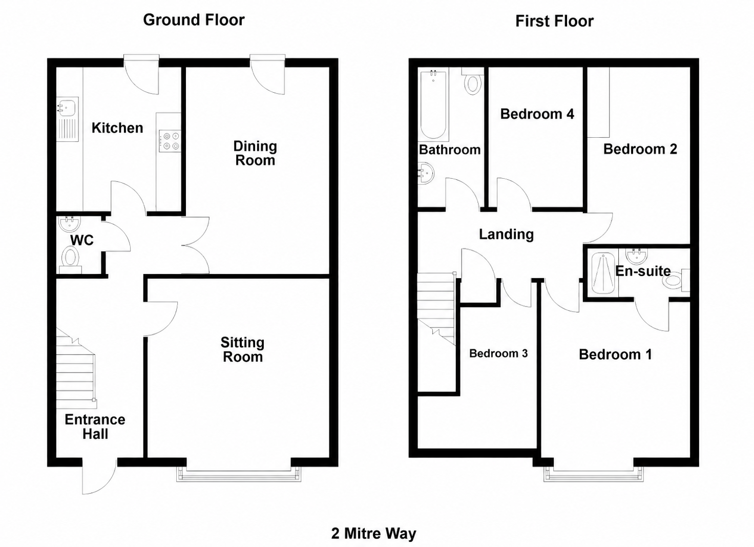 2, Mitre Way, Suffolk floorplan