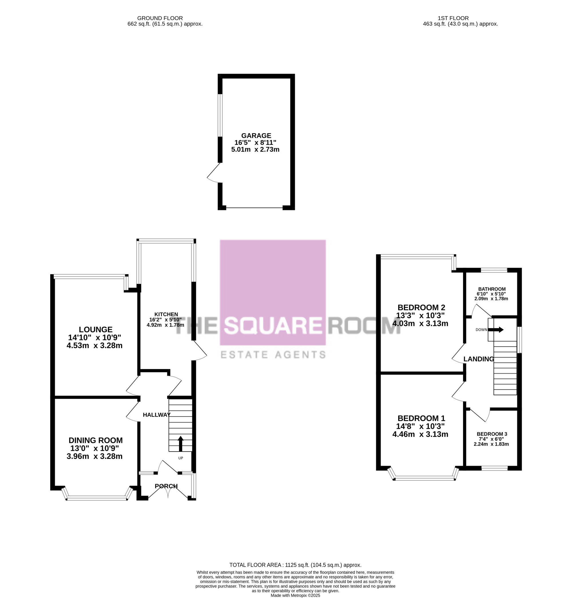 66, Glastonbury Avenue, Blackpool floorplan