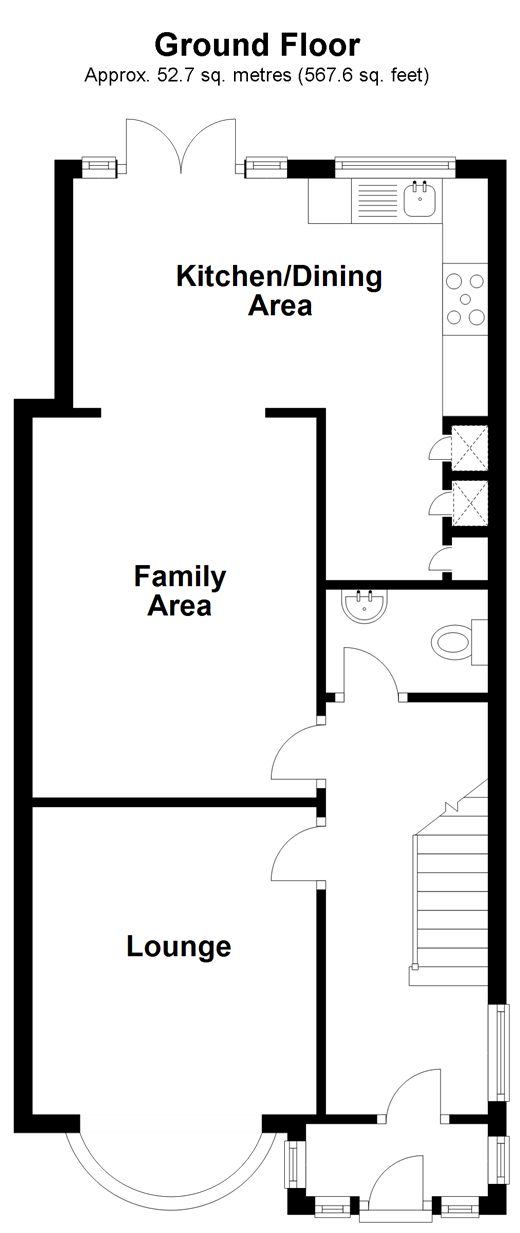 3 Bedrooms Semi-detached house for sale in Cottesmore Avenue, Clayhall, Ilford, Essex IG5