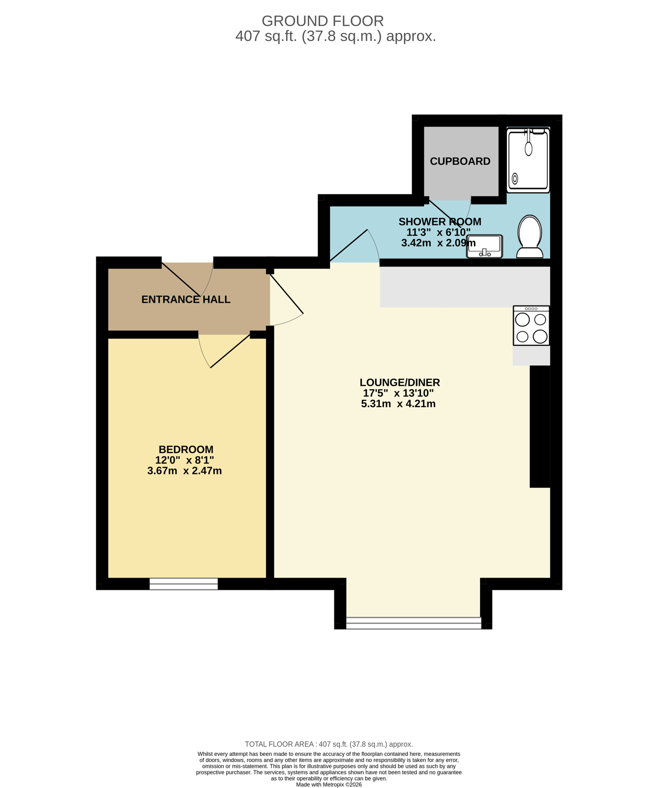 2 Charmel, La Route de St Aubin, St Helier floorplan
