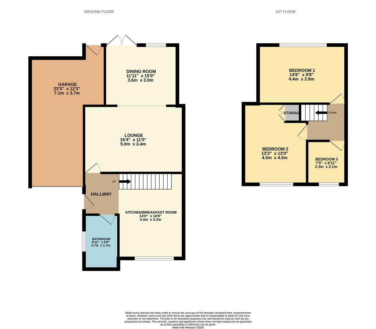 35, Ambleside Gardens, Hockley floorplan