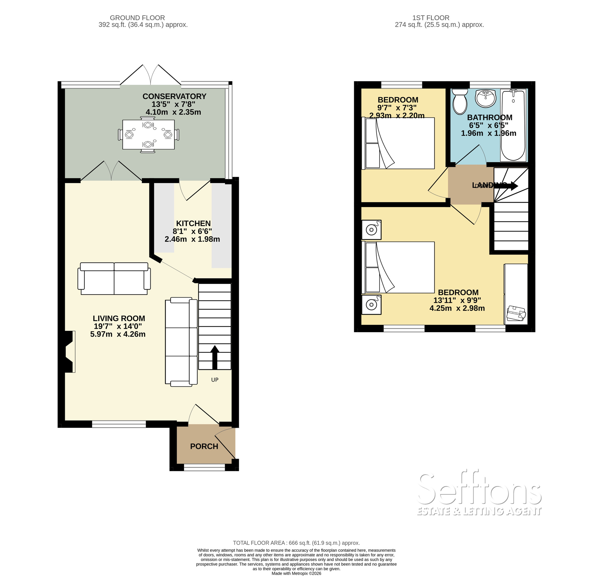 75 Furze Road, Norwich floorplan