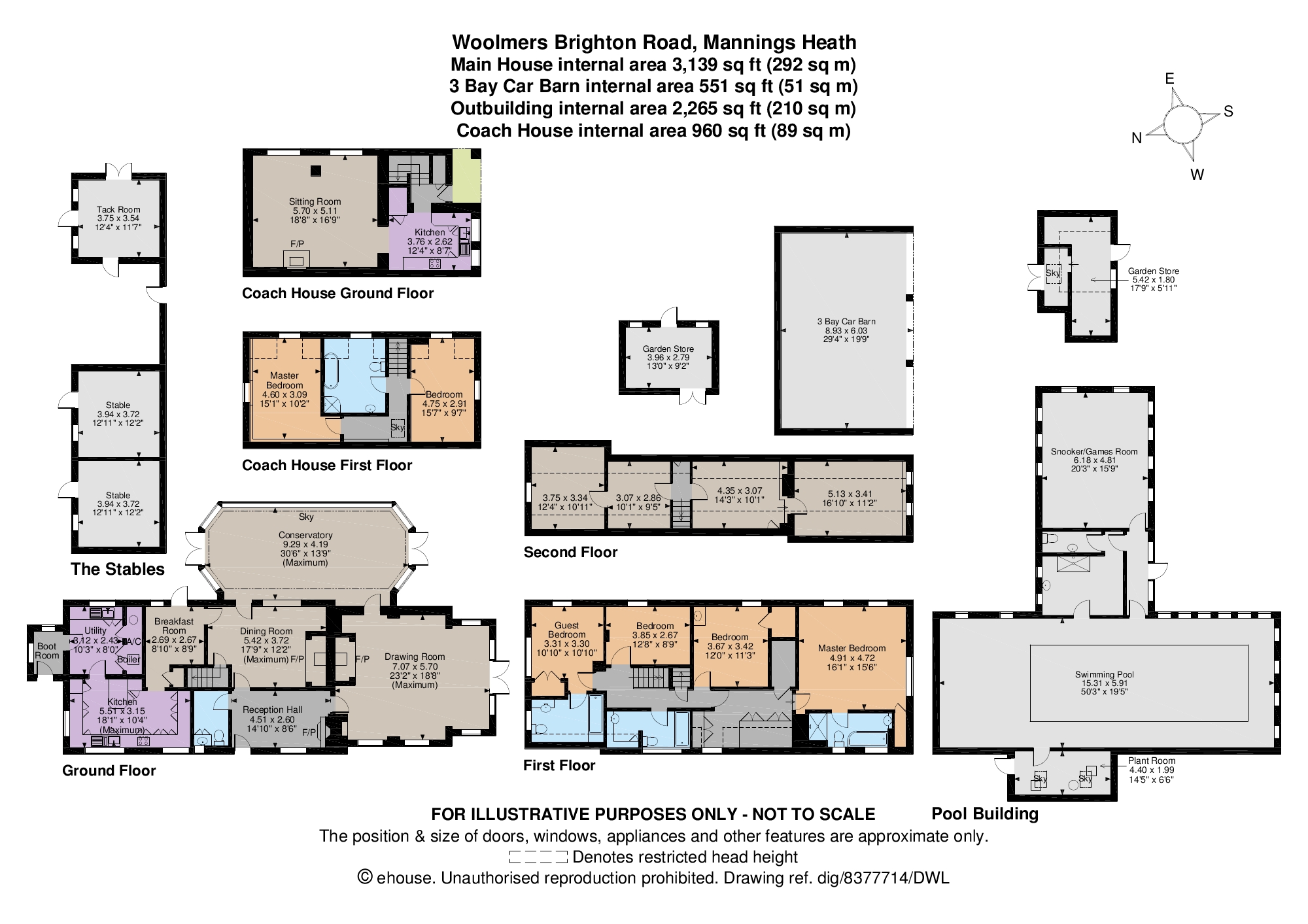 4 Bedrooms Detached house for sale in Brighton Road, Mannings Heath, Horsham, West Sussex RH13