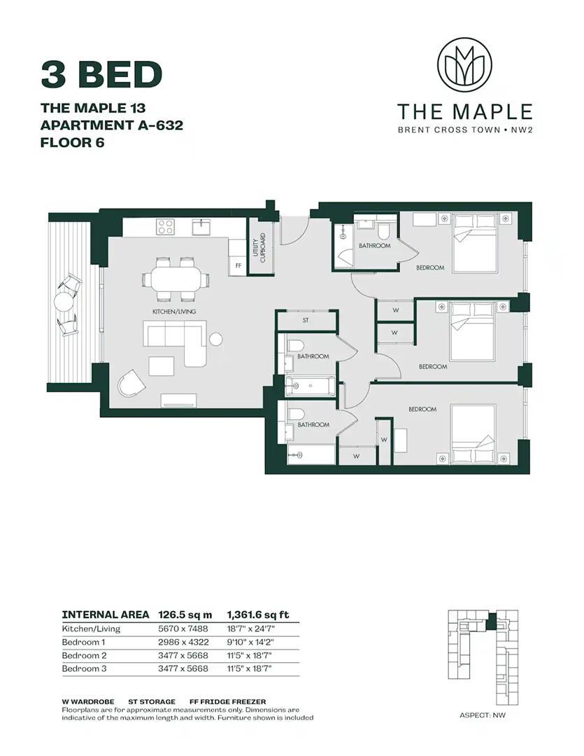 54325423, 10 Aviator Drive, London floorplan
