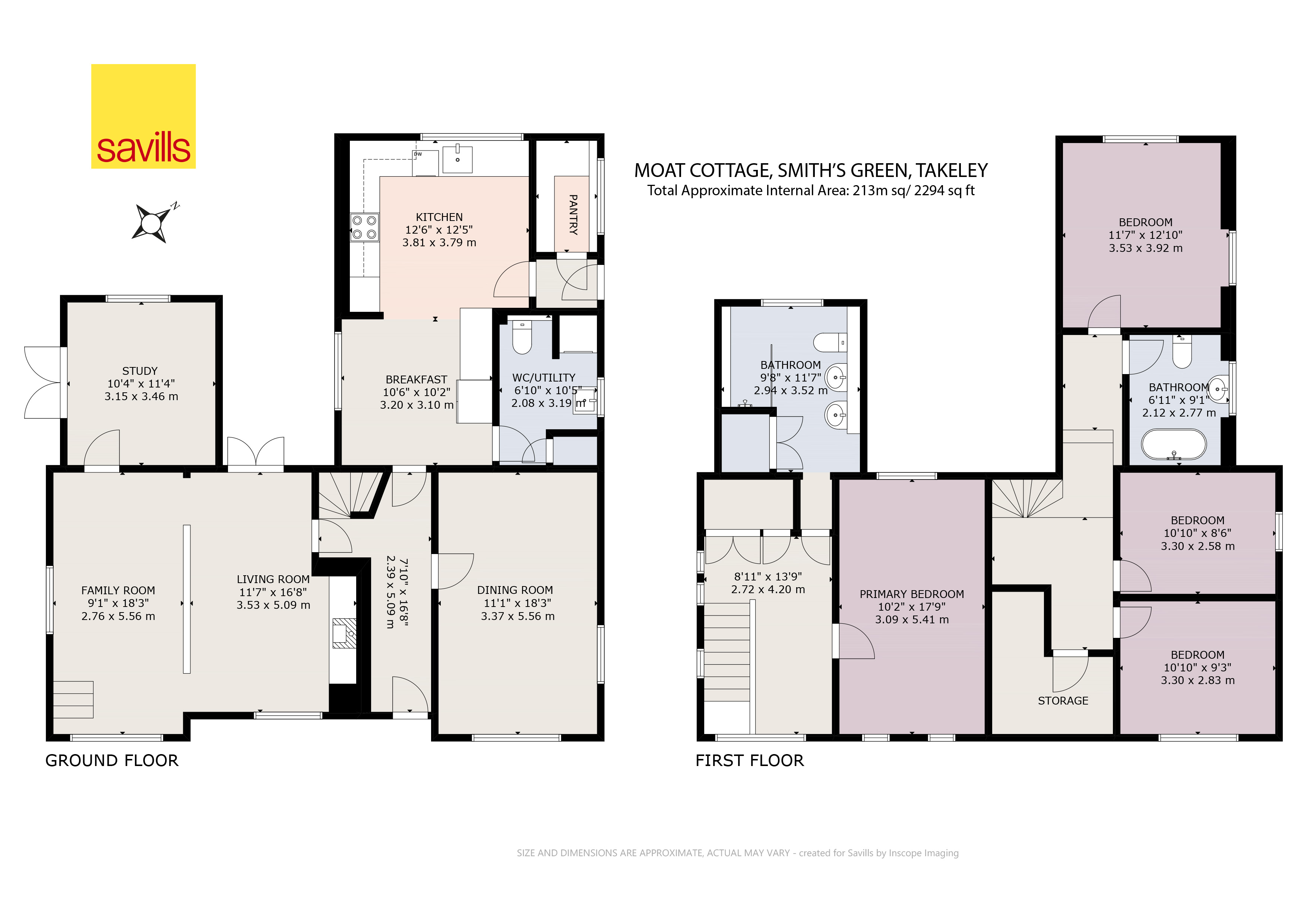 Moat Cottage,, Smiths Green, Bishop's Stortford floorplan