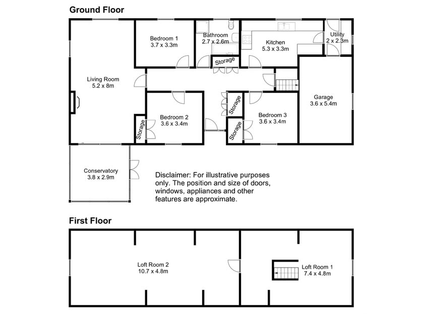 Dolydd, Pwllheli floorplan