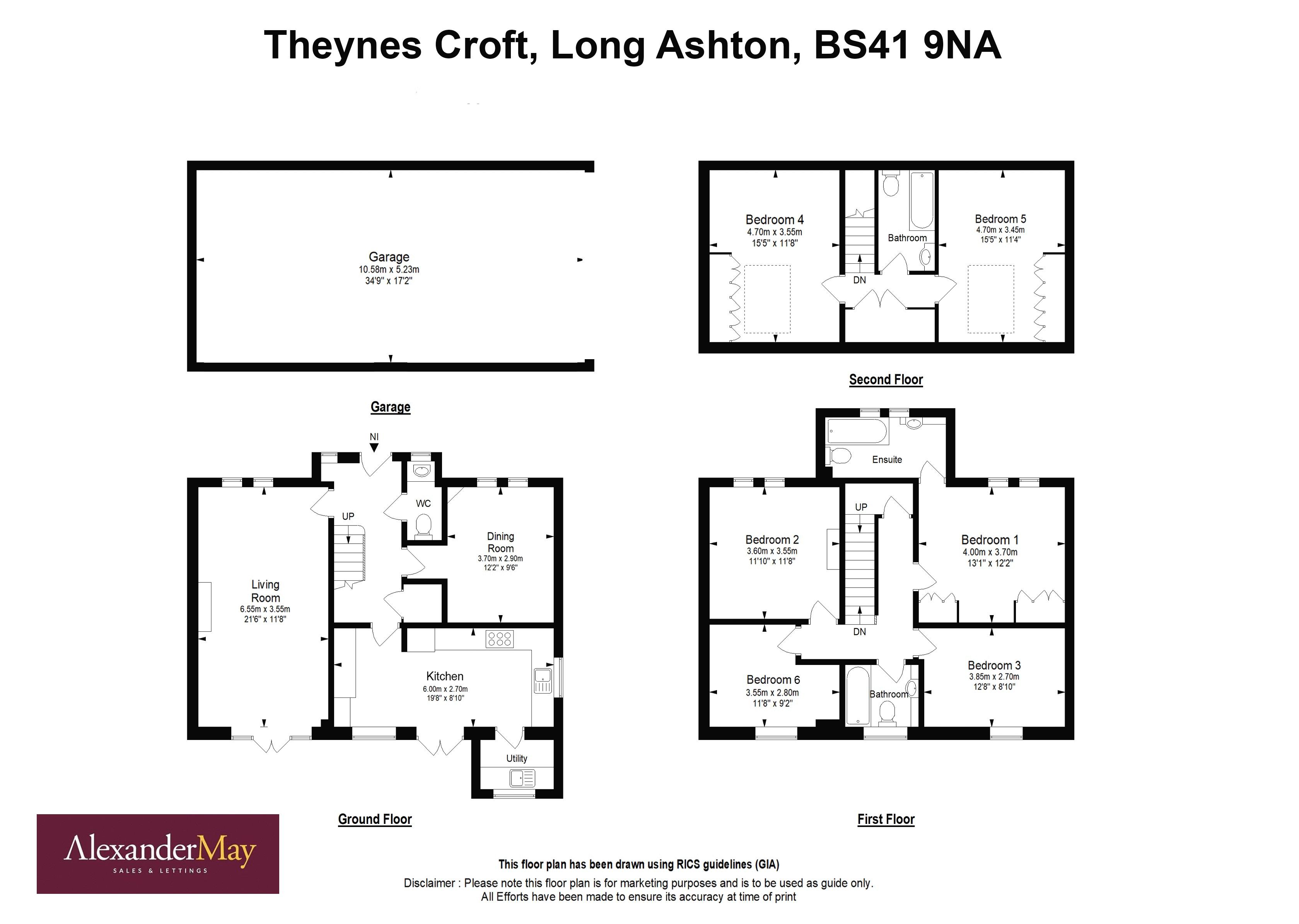 Theynes Croft, Long Ashton, Bristol BS41, 6 bedroom detached house for sale 61572557