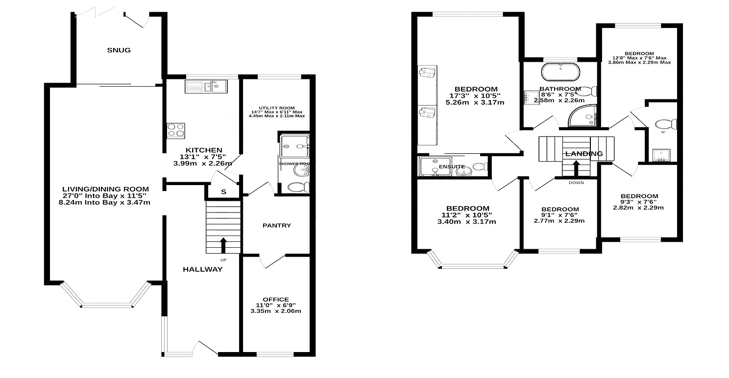 23, Queensway, Cheadle floorplan