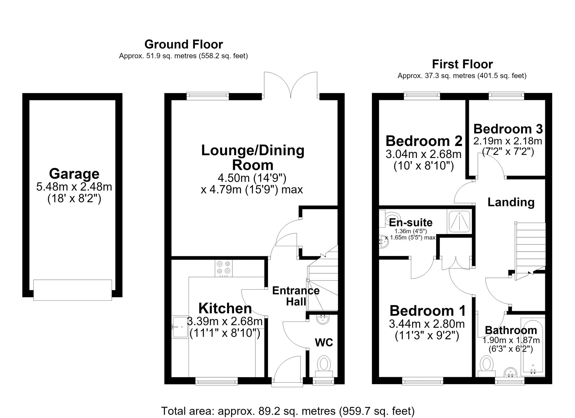3 Ashford Drive, Warrington floorplan