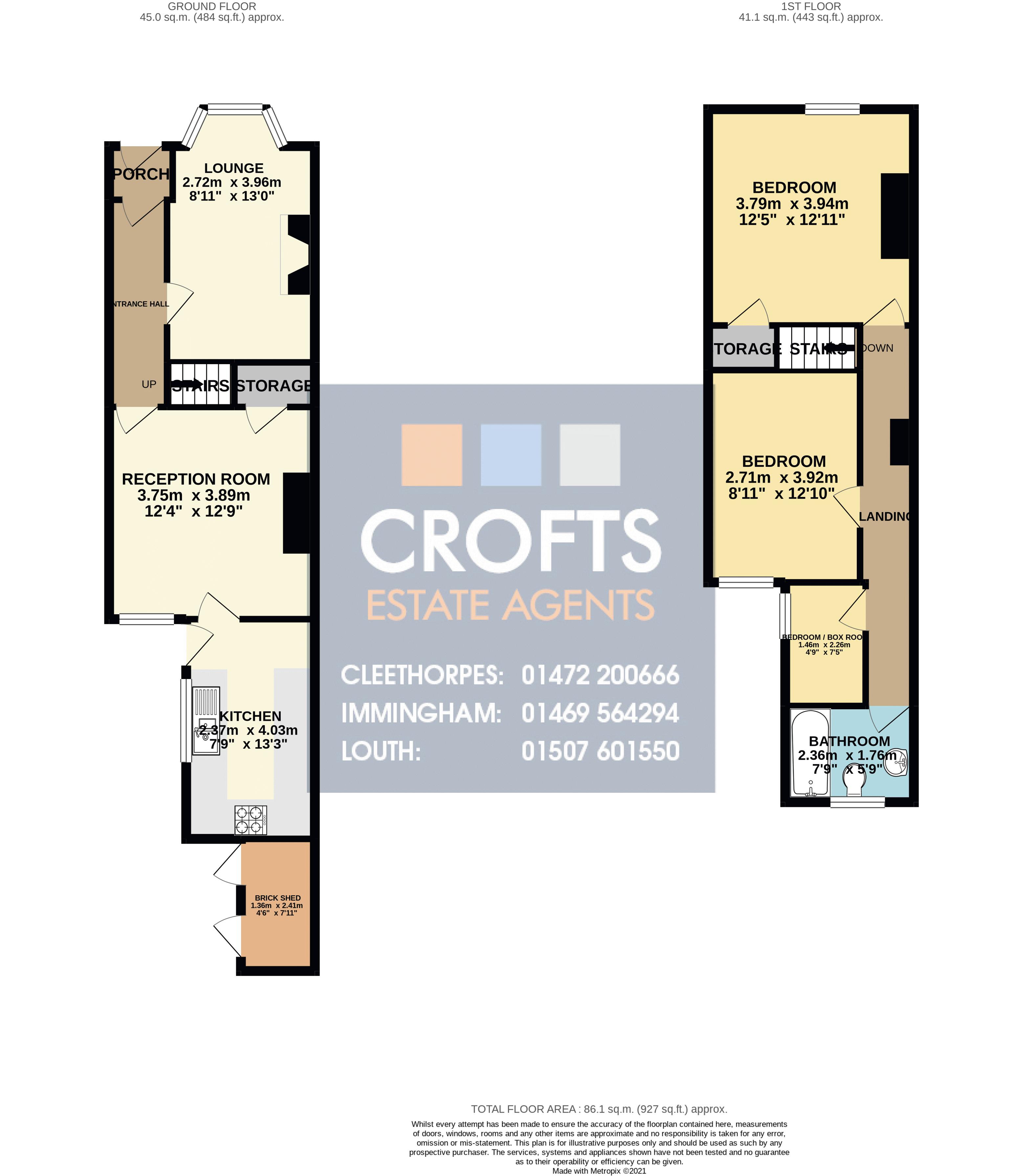 Thrunscoe Road, Cleethorpes DN35, 3 bedroom terraced house for sale