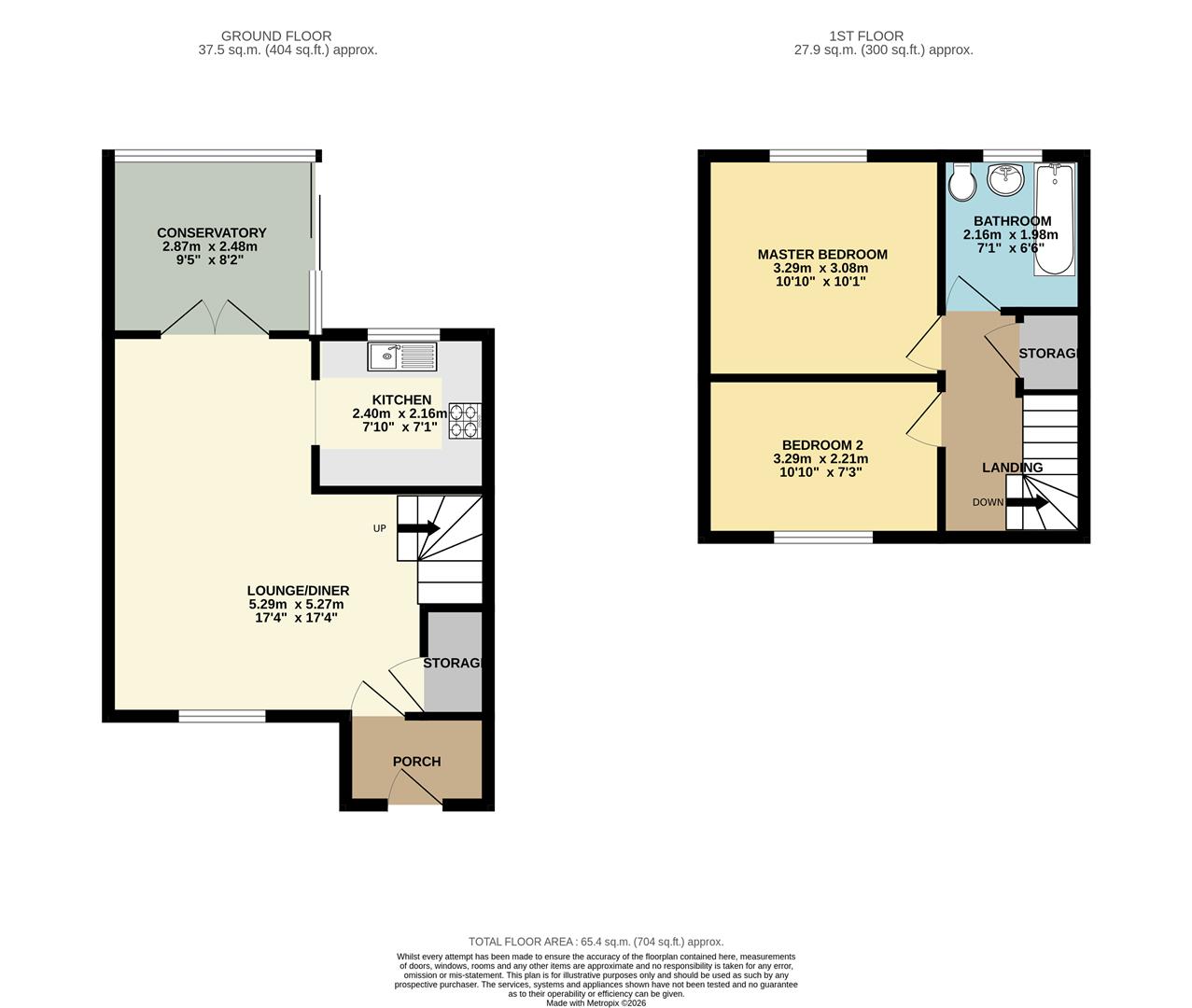 12, Mallards Rise, Harlow floorplan