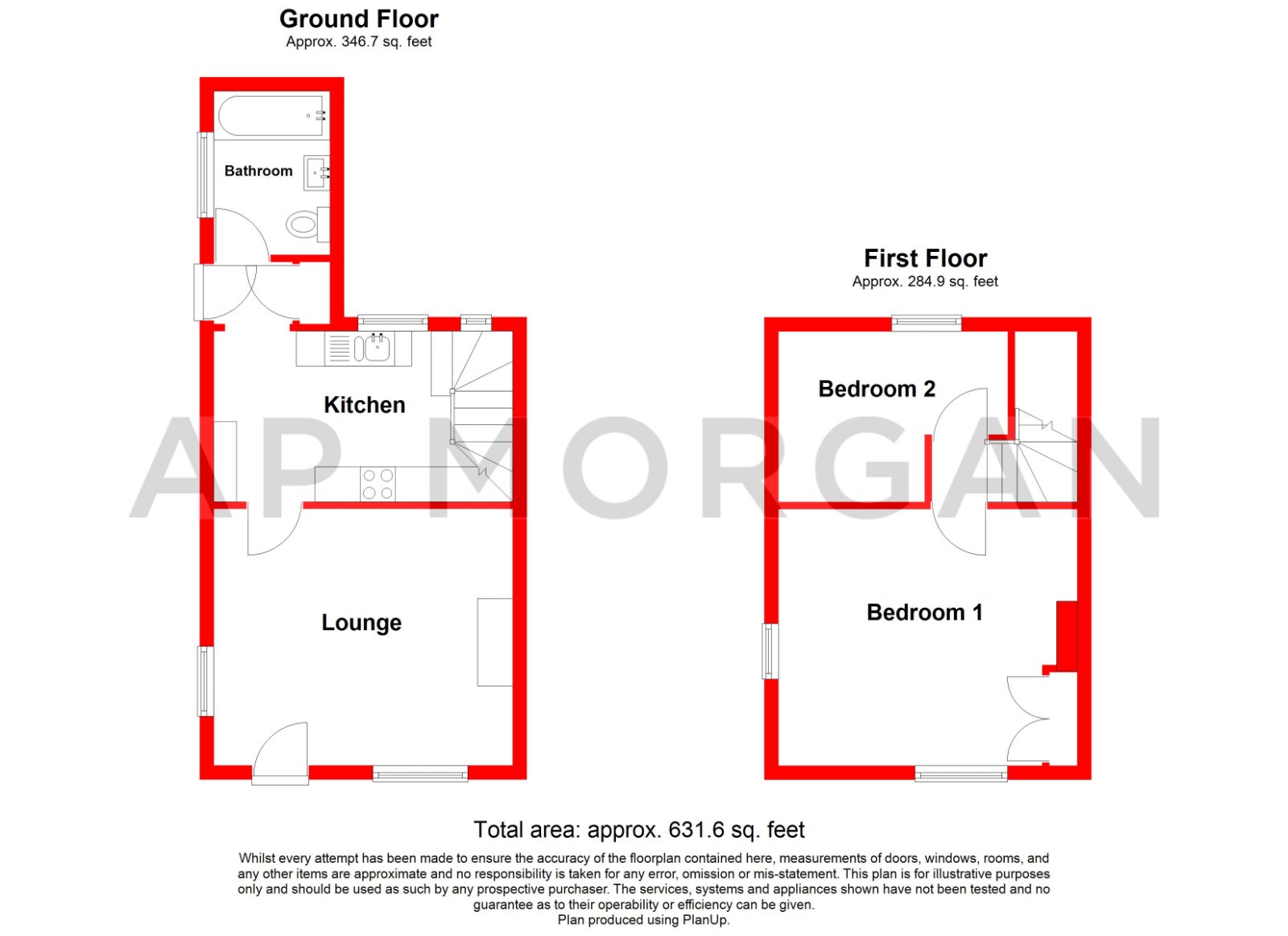 Jasper Cottage, 4, Tanyard Lane, Birmingham floorplan