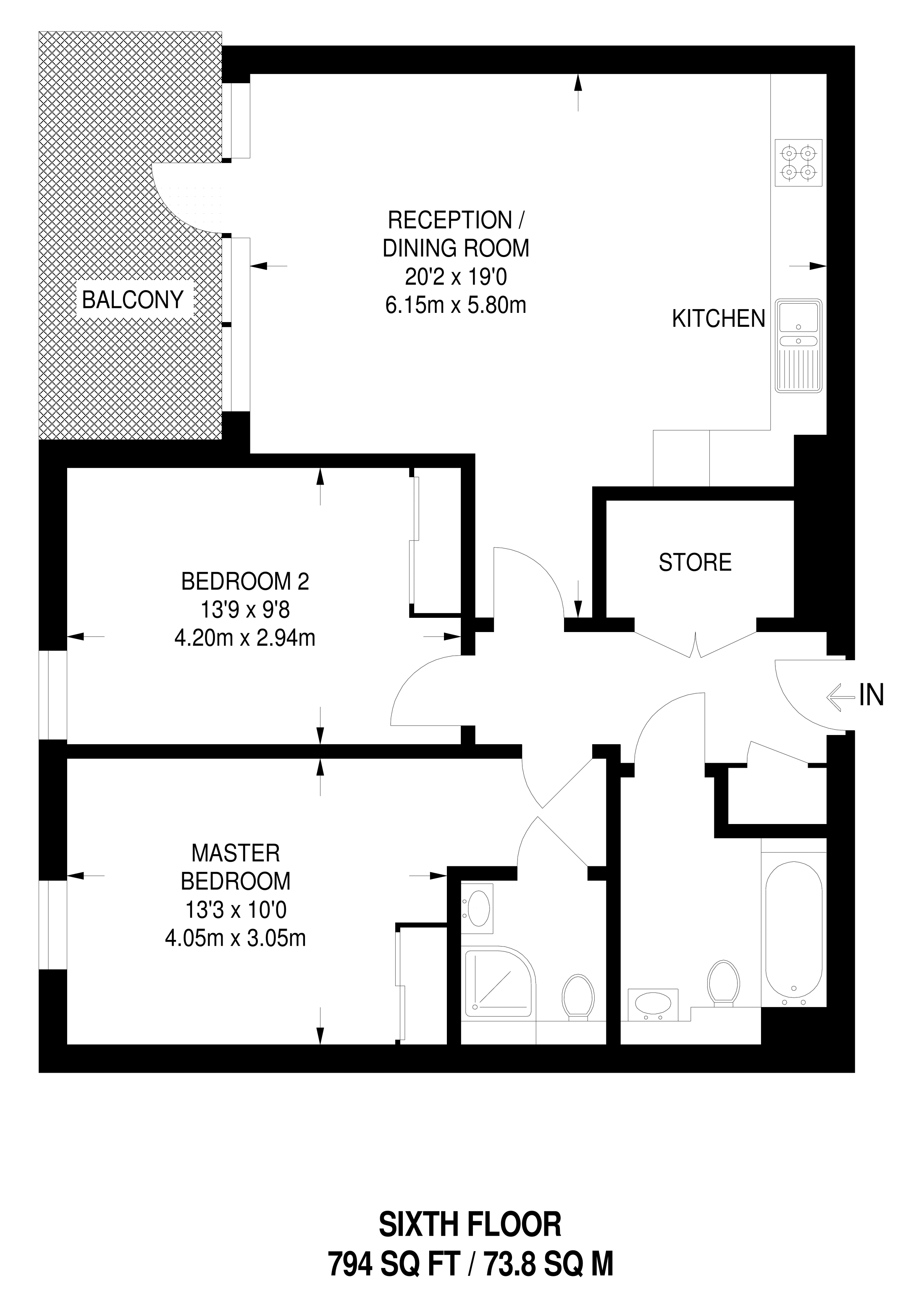 2 Bedrooms Flat to rent in Argo Apartments, Canning Town E16