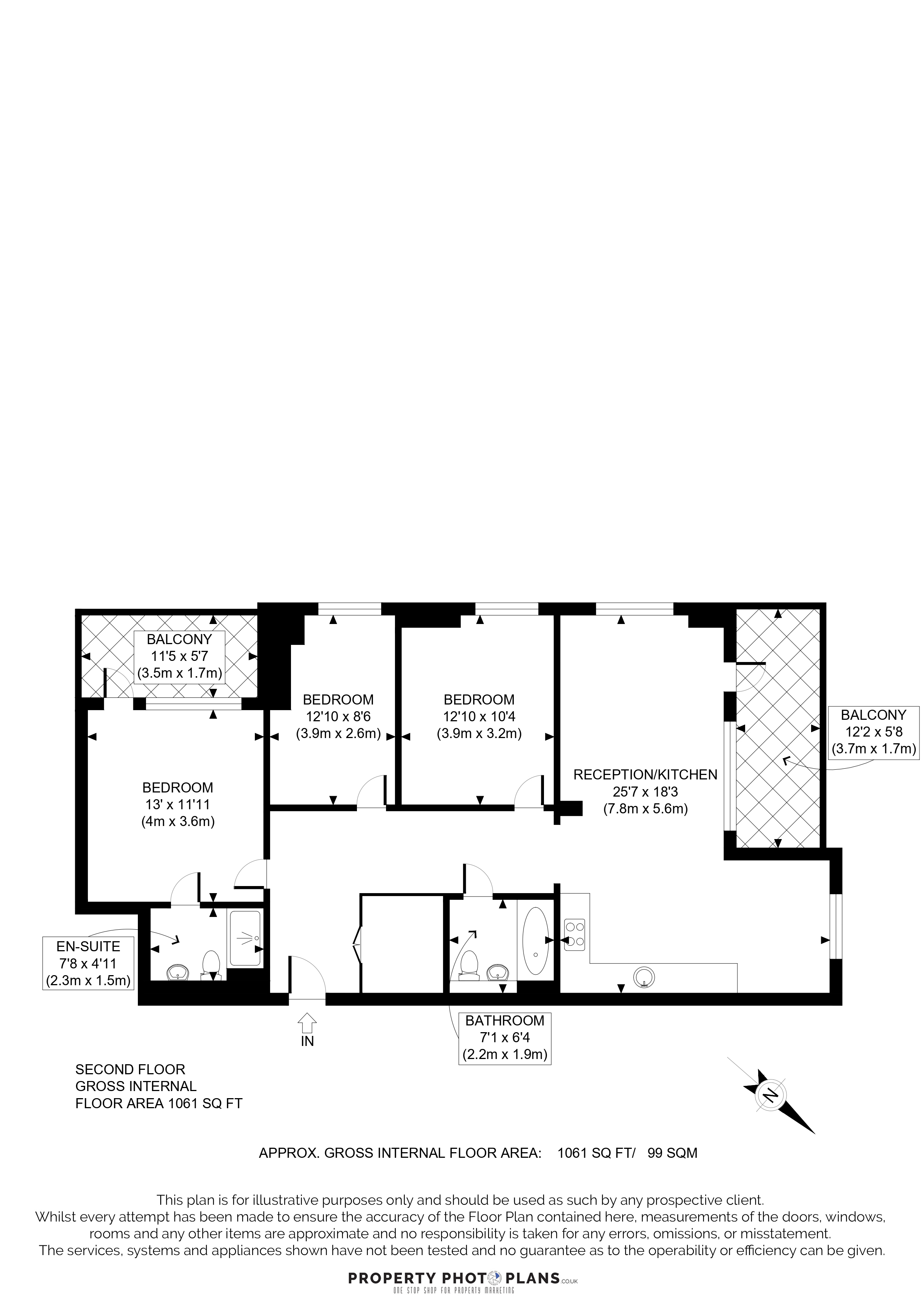 1, Chailey Place, Hayes floorplan