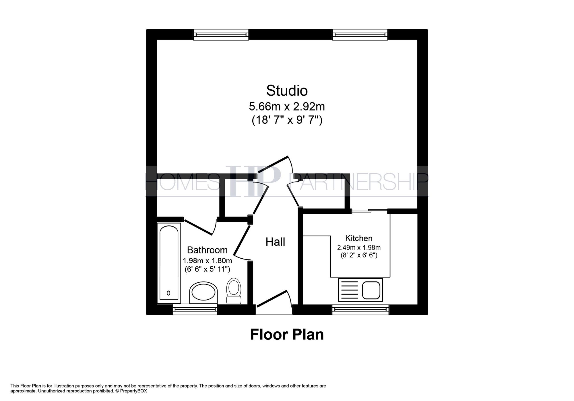 37 Dalewood Gardens, Crawley floorplan