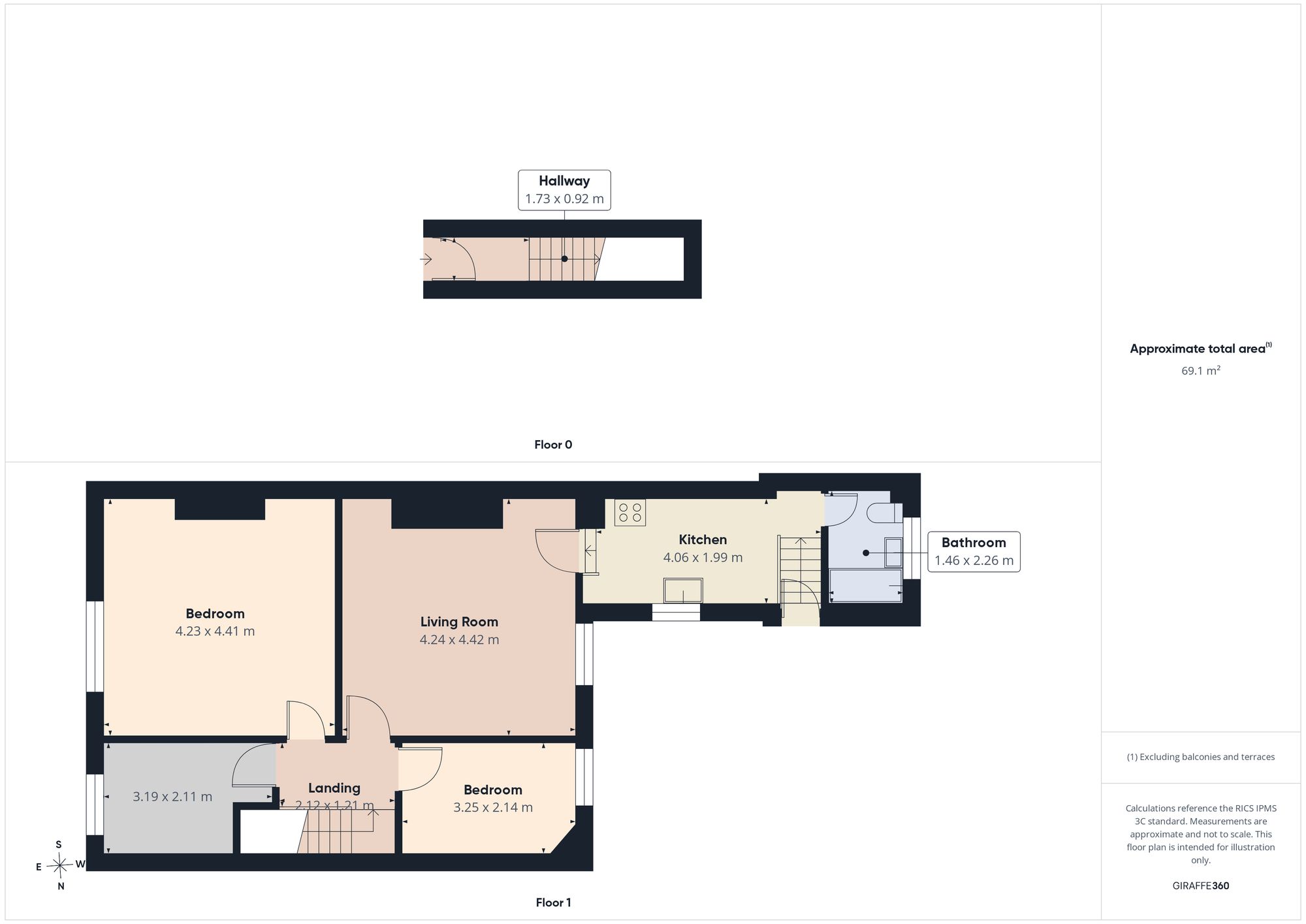 11 Woodbine Terrace, Gateshead floorplan