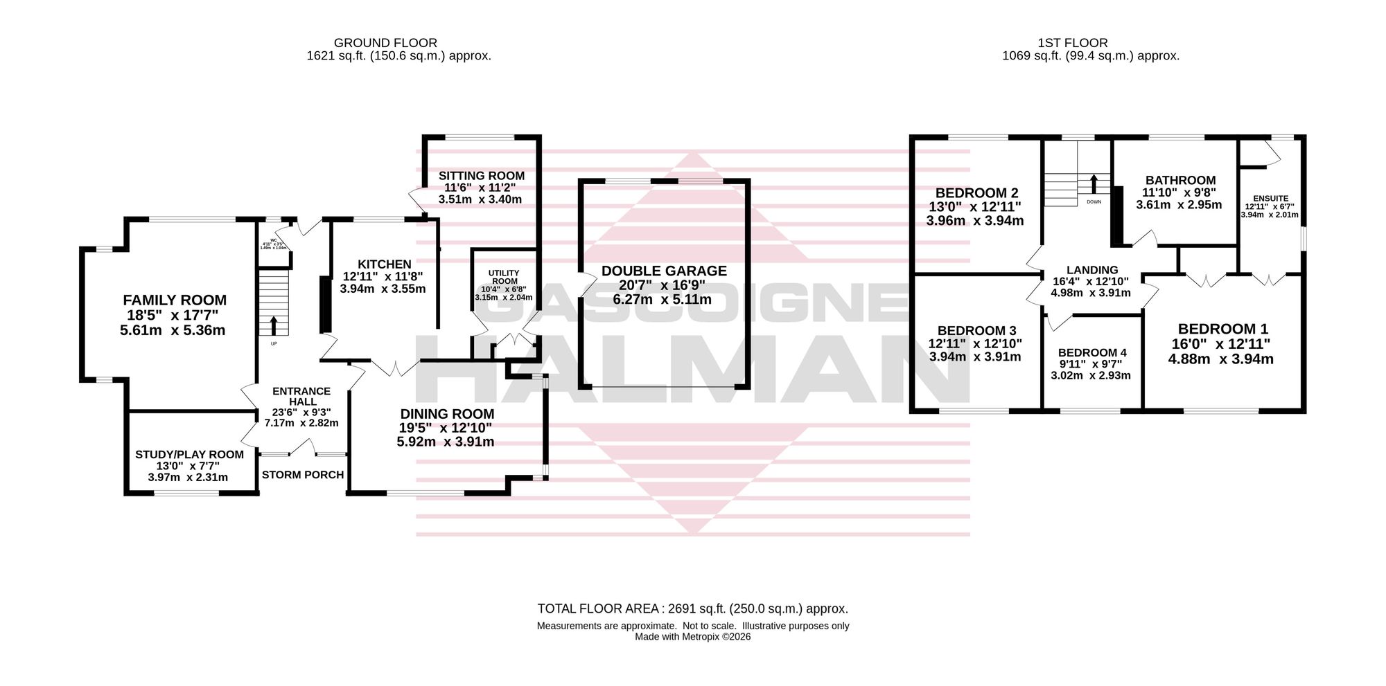 150 Grove Lane, Cheadle floorplan